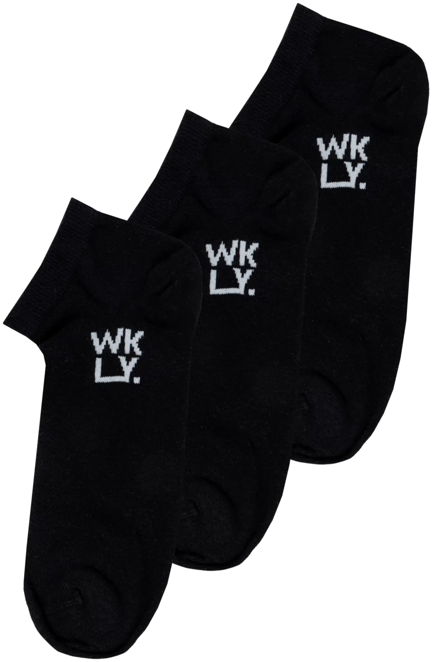 WKLY. unisex sneakersukat 193W062602 3-pack - Black - 1