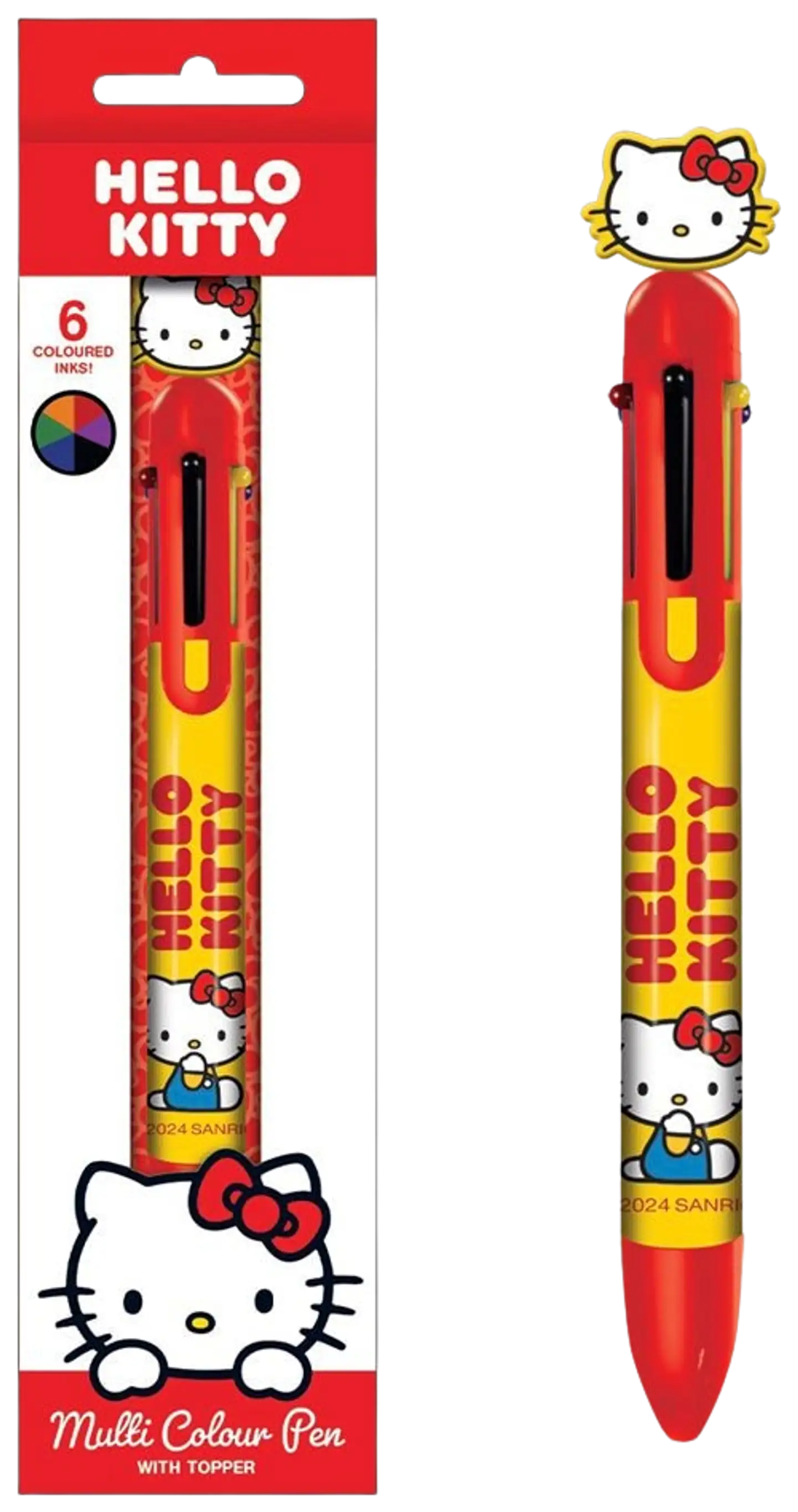 Hello Kitty (FAVOURITE THINGS) 6-värikynä