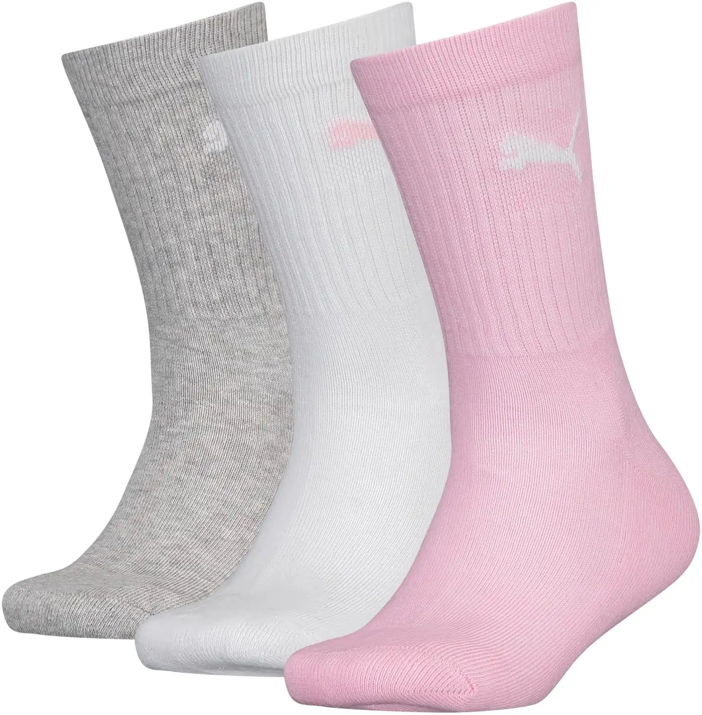 Puma lasten nilkkasukat Sport 3-pack - Rose water