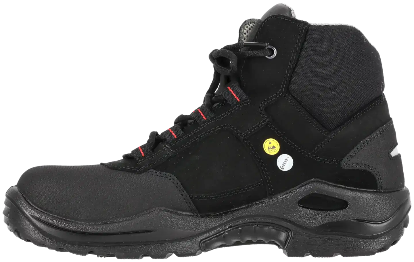 Turvajalkine - Puolikorkea JALAS® 2625 E-SPORT - MUSTA - 7