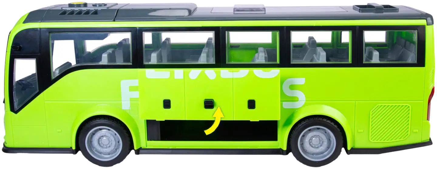 Dickie Toys - Flixbus, 54 cm, 1:16, valo- ja äänitehostein - 4