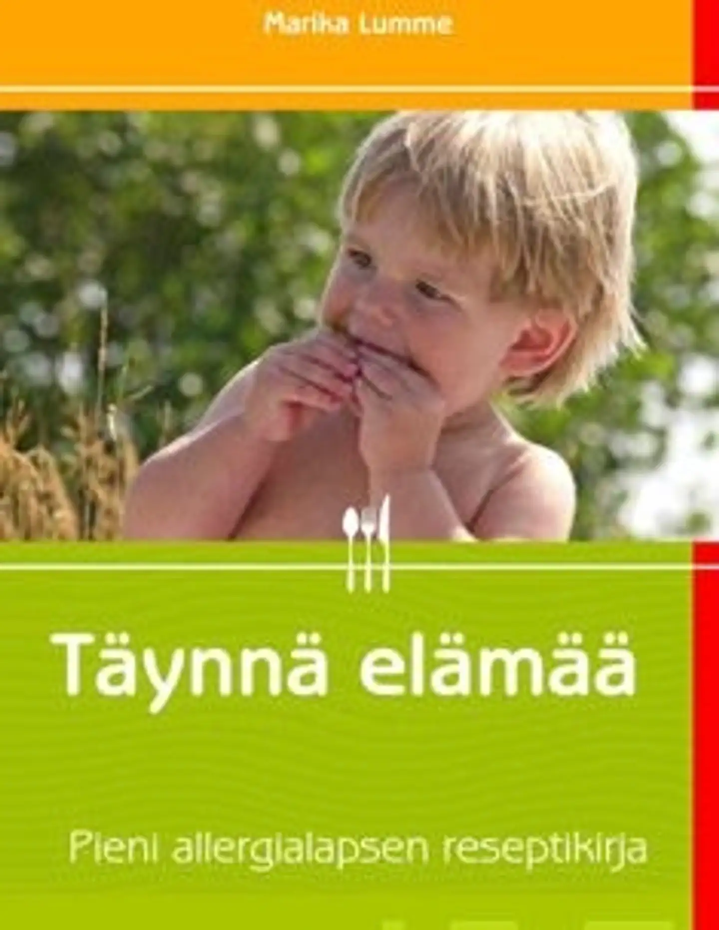 Lumme, Täynnä elämää - pieni allergialapsen reseptikirja