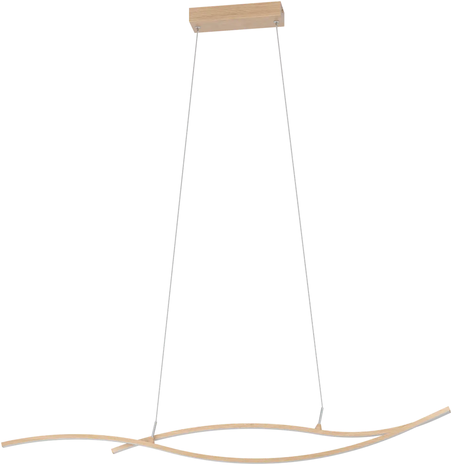 EGLO riippuvalaisin Grisolia LED 20W puu/valkoinen - 1