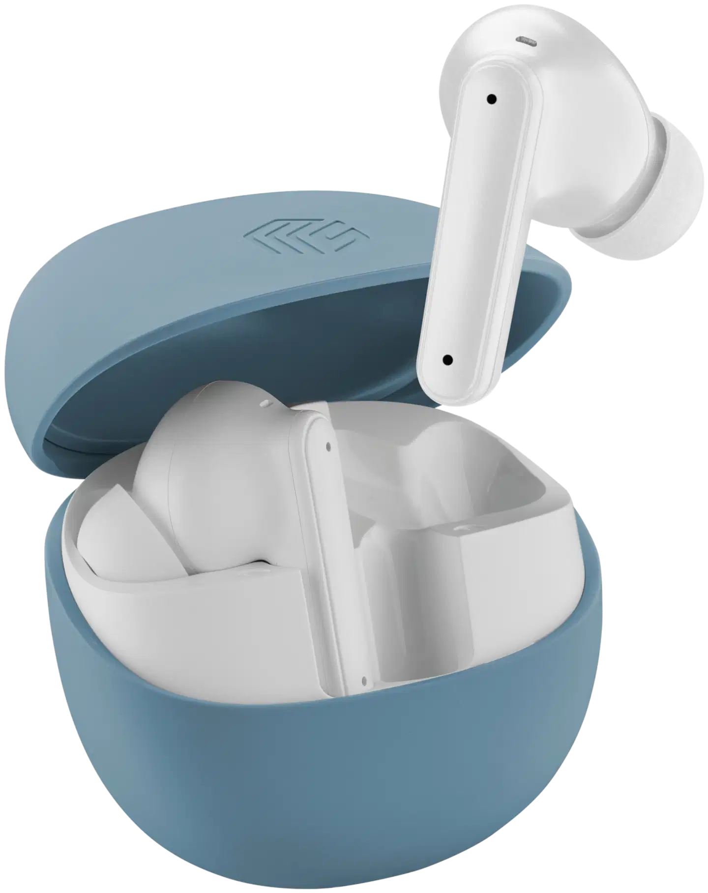 MusicSound langattomat vastamelunappikuulokkeet Numia vaalea sininen - 1