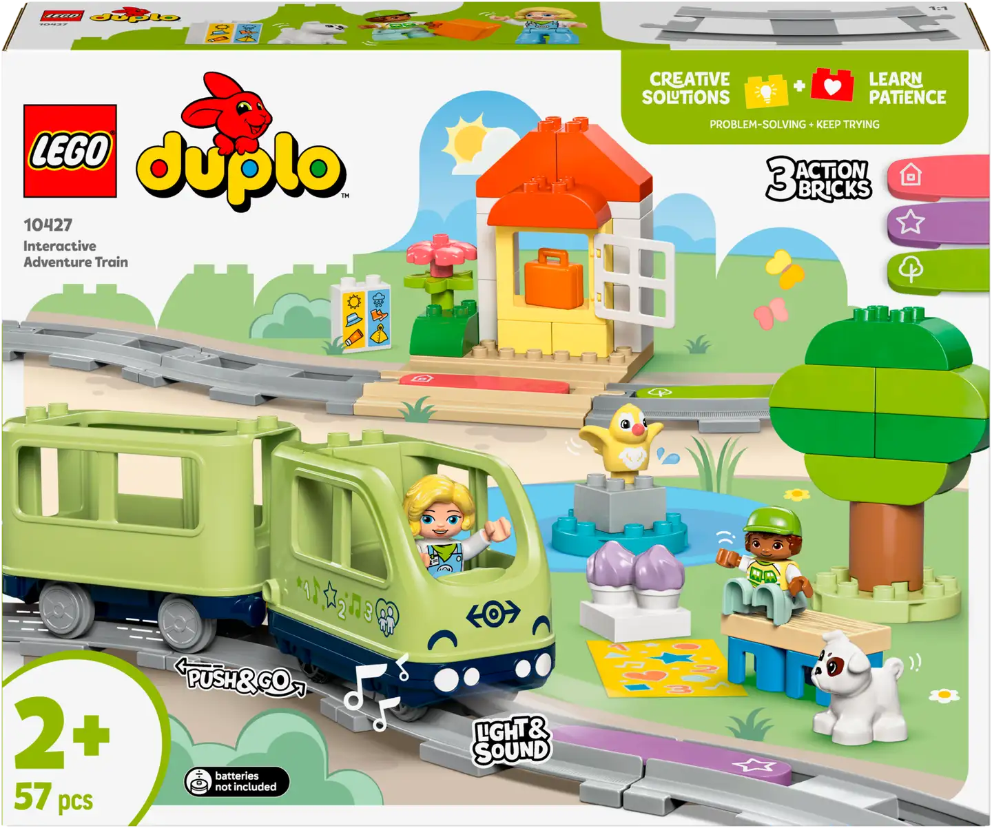 LEGO® DUPLO Town 10427 Interaktiivinen seikkailujuna - 2