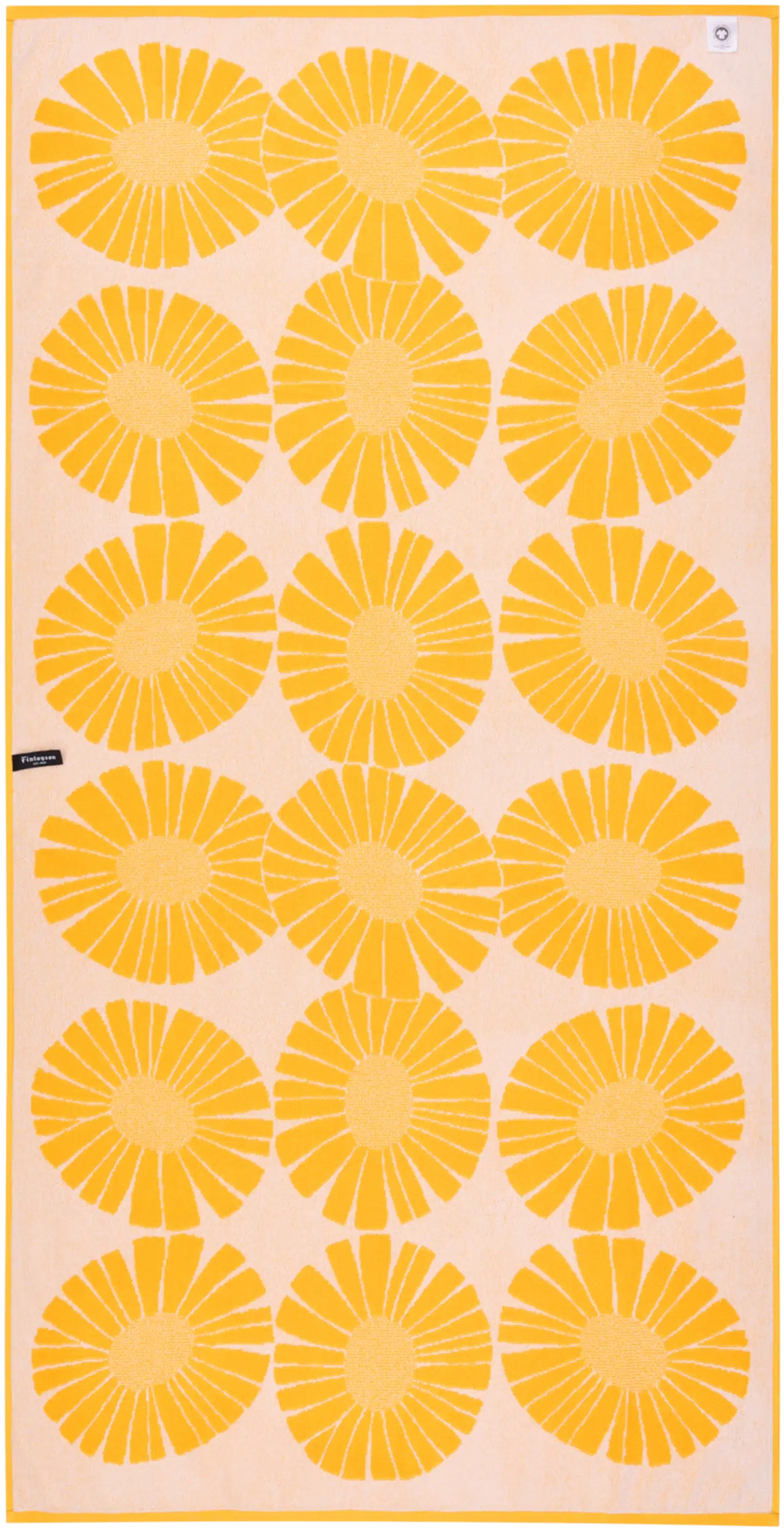 Finlayson kylpypyyhe Valo 70x150 keltainen - 3