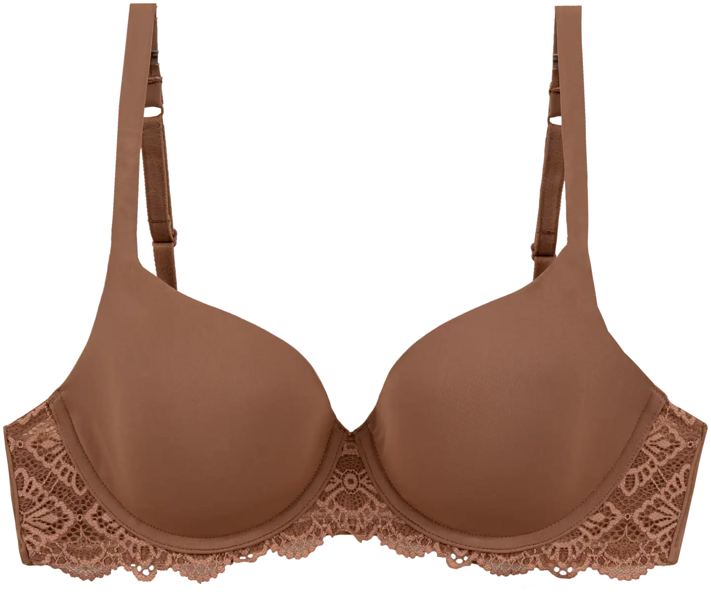 Actuelle naisten t-paitaliivit 211A332507 - Brownie - 1
