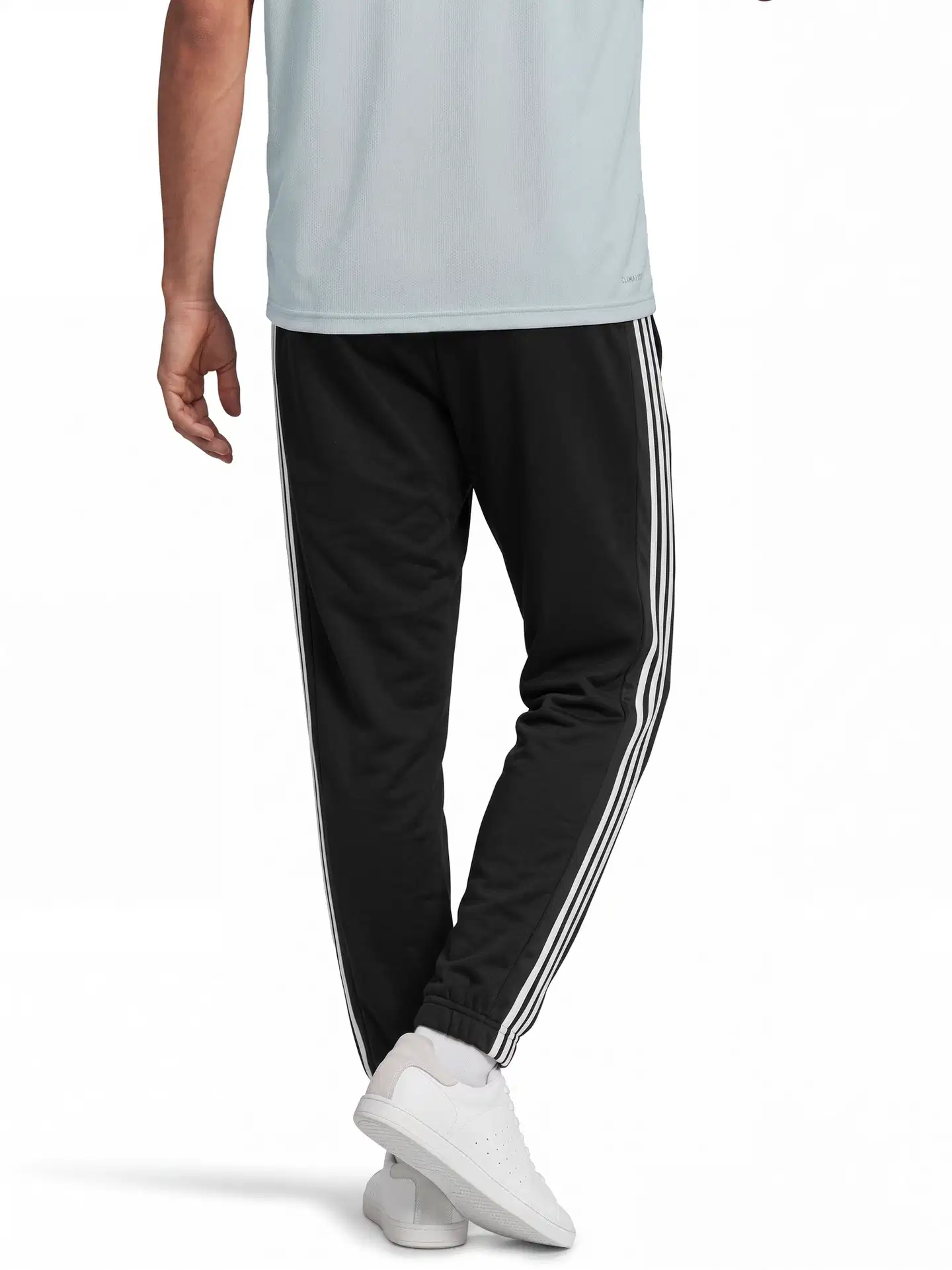 Adidas miesten collegehousut KY6533 - Black/White - 4