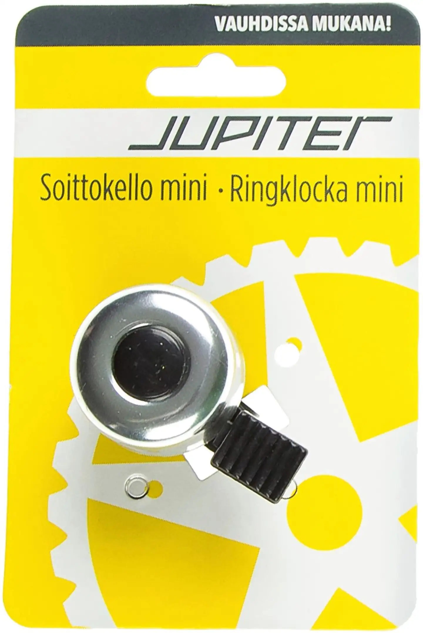 Jupiter soittokello mini hopea