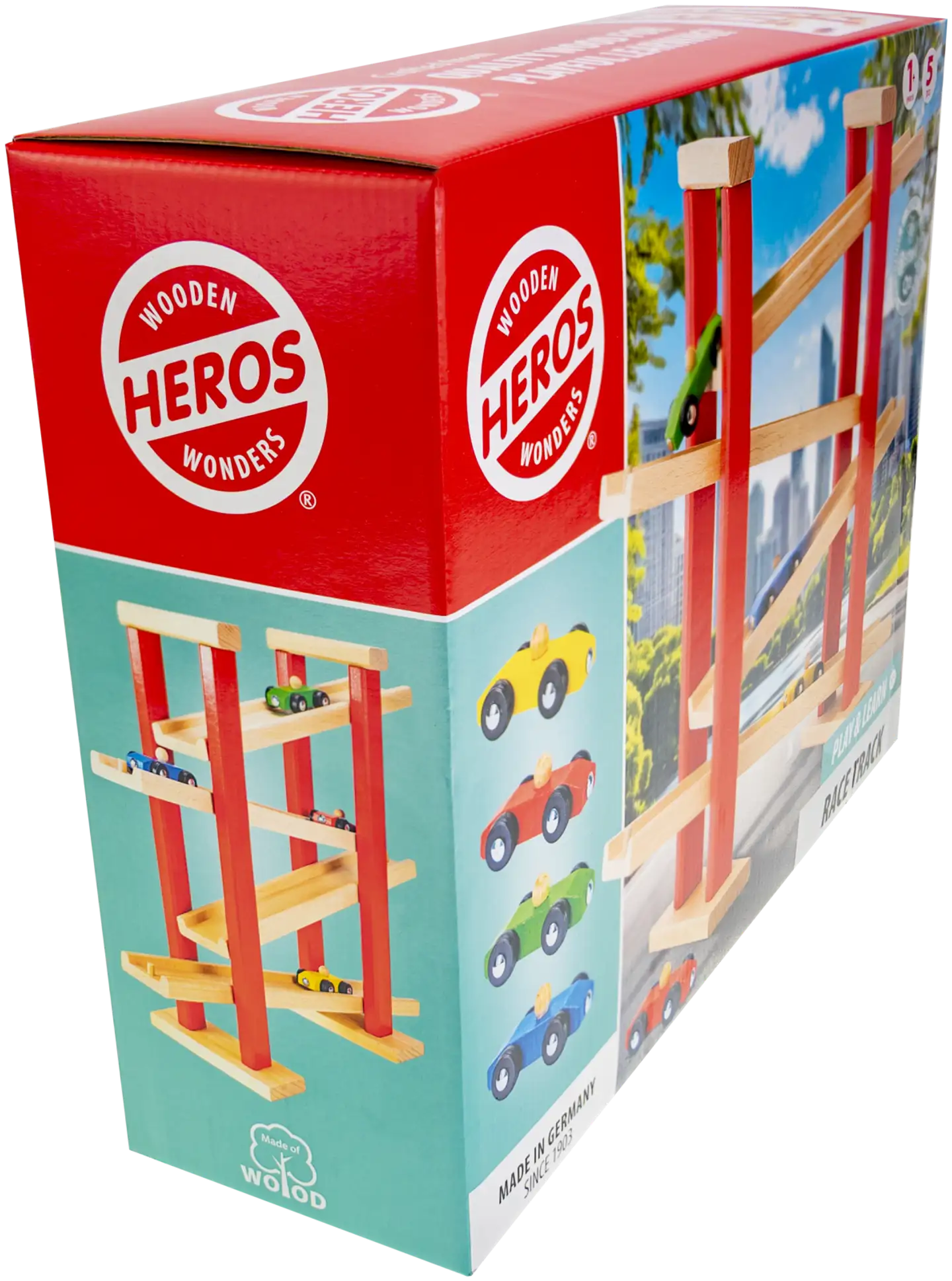 Heros lelu Play and Learn Autorata 5 osaa - 5