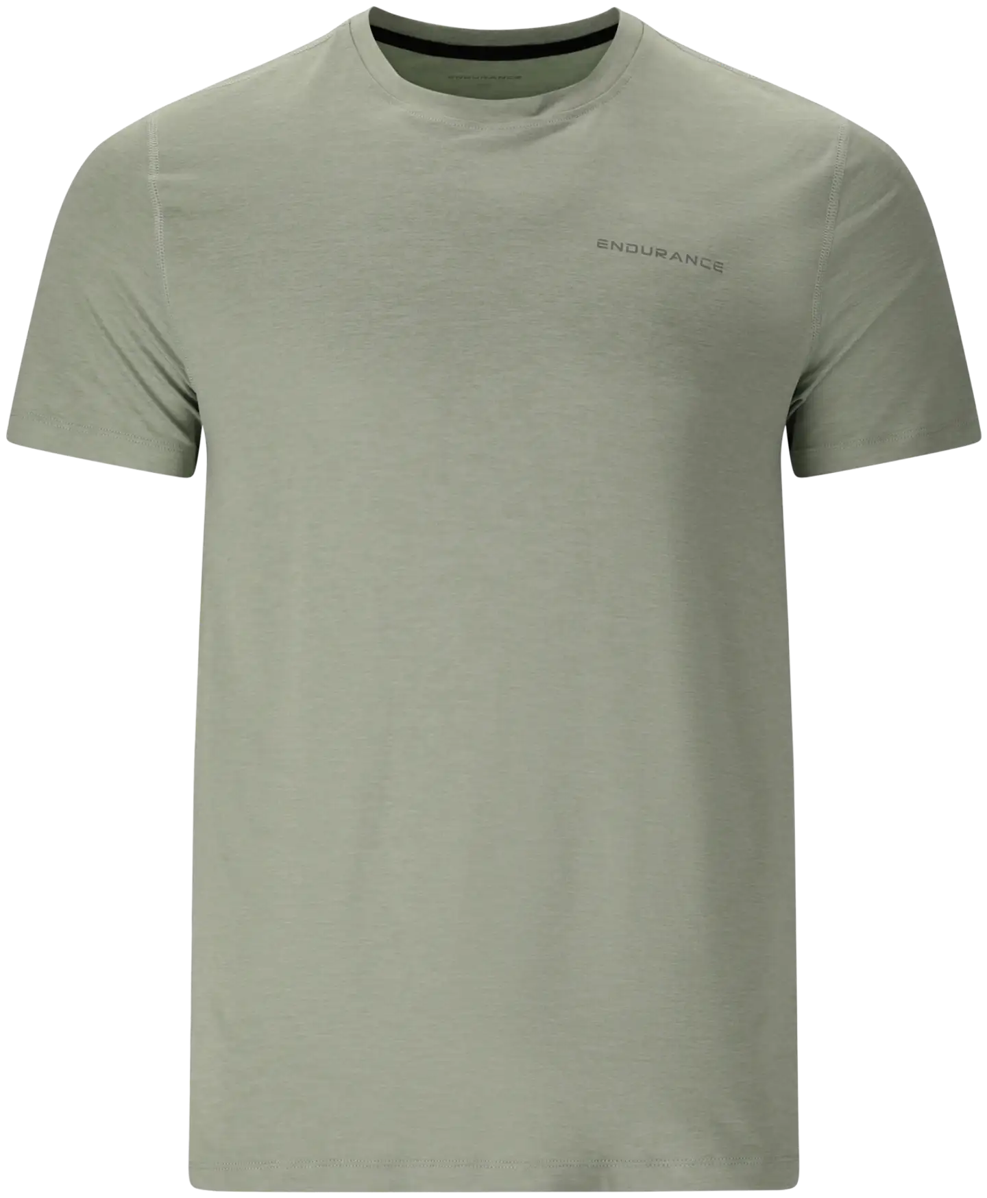 Endurance miesten lyhythihainen Abdon treenipaita - 3267 Green Milieu - 1