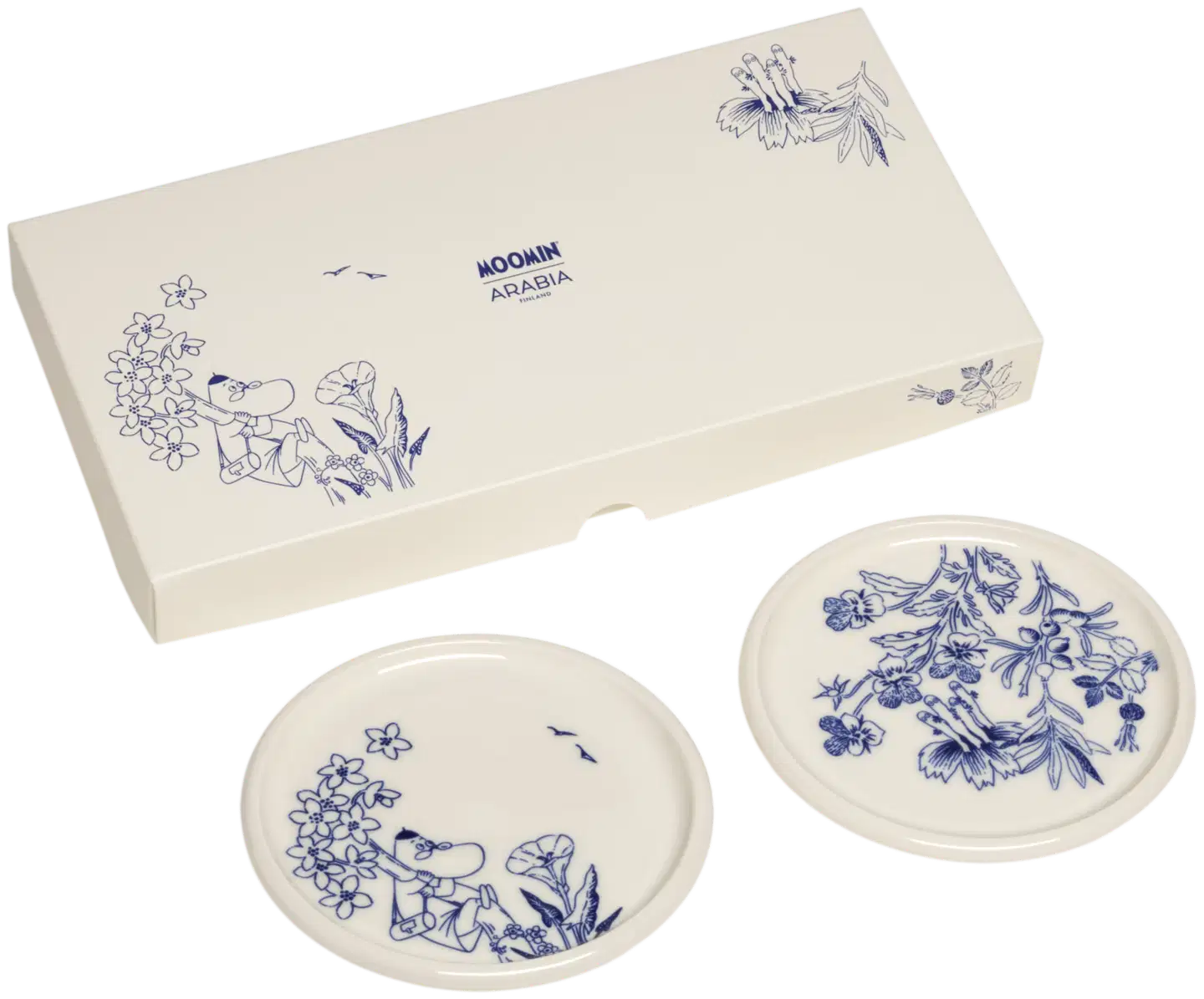 Moomin Arabia Muumi mini lautanen 12cm Haru 2kpl - 1