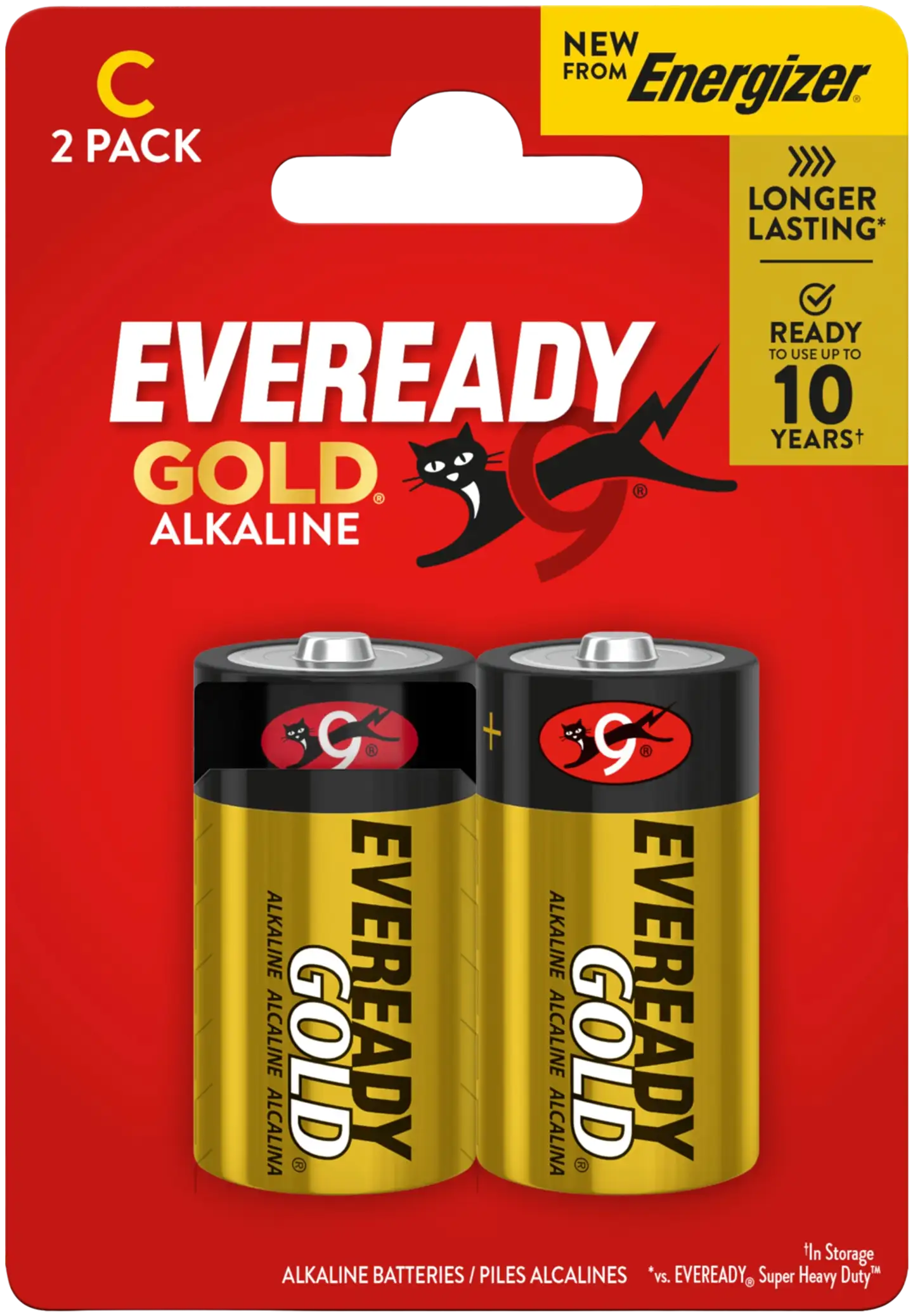 Eveready paristo Gold C paristo 2 kpl