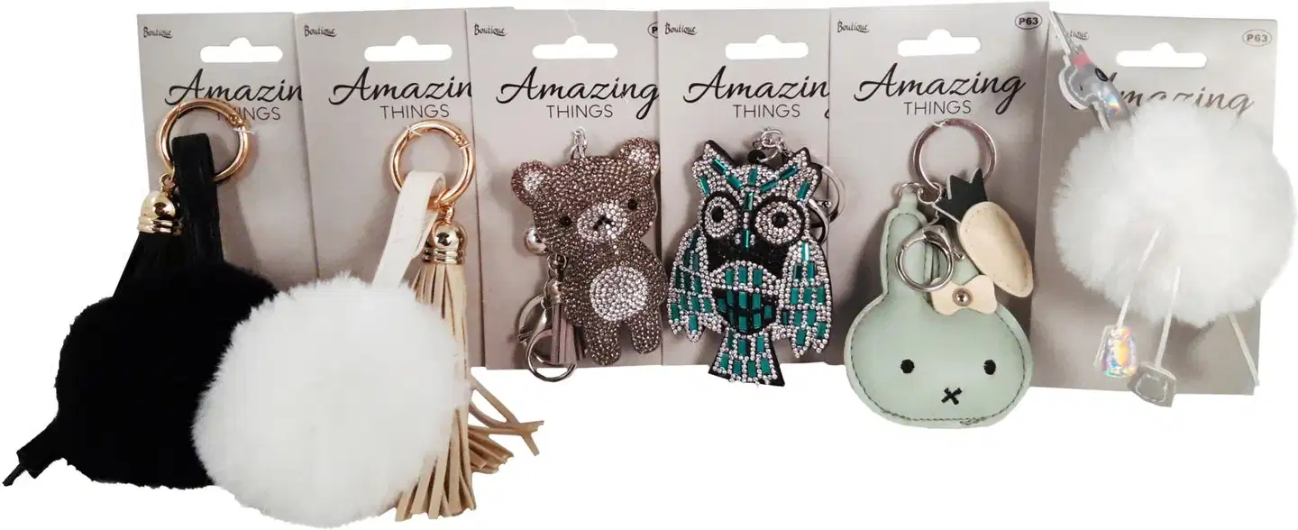 Karto boutique avaimenperä, lajitelma