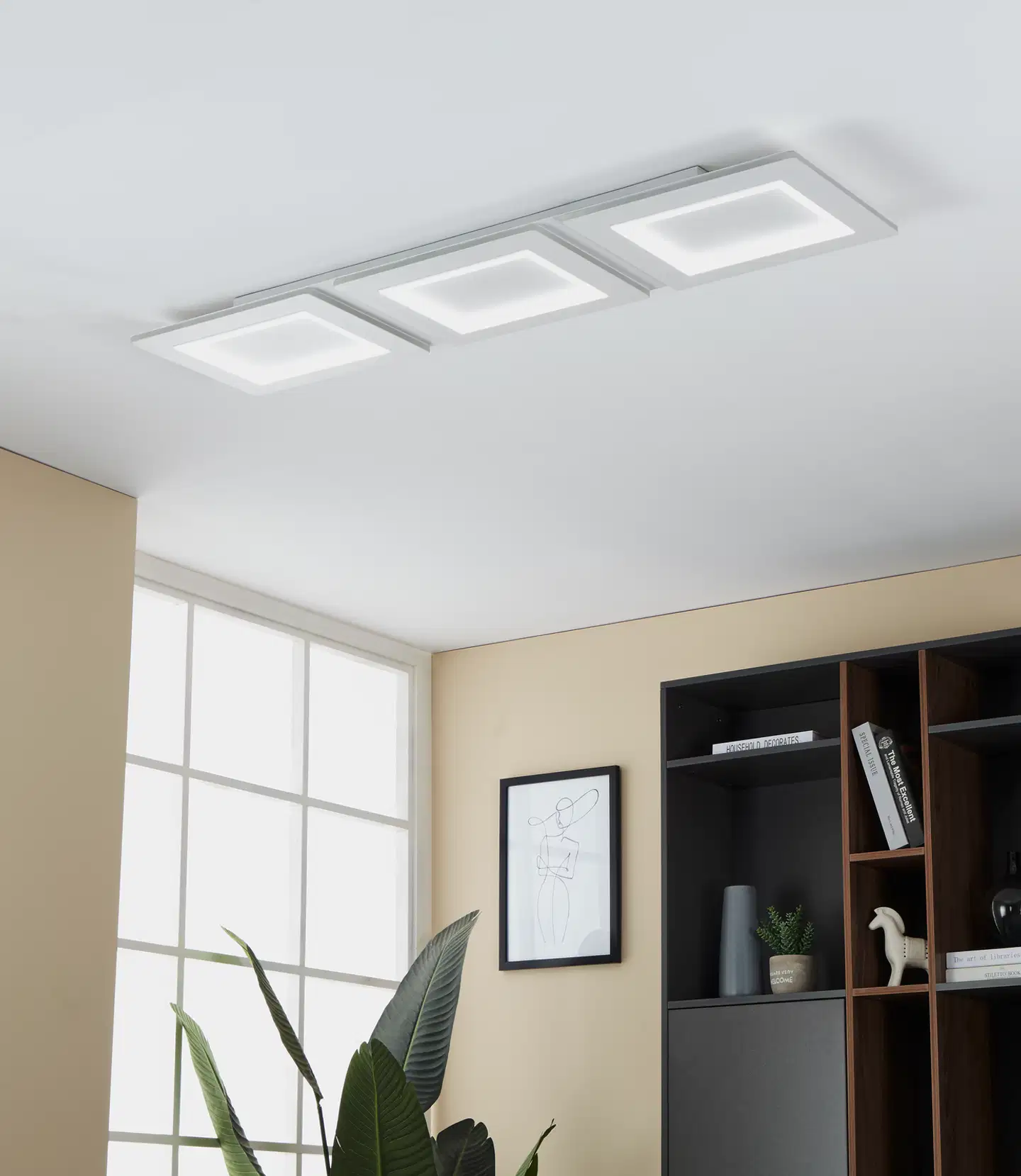 EGLO Plafondi connect.z Padrogiano-Z led 120x30cm 42,5W valkoinen - 9