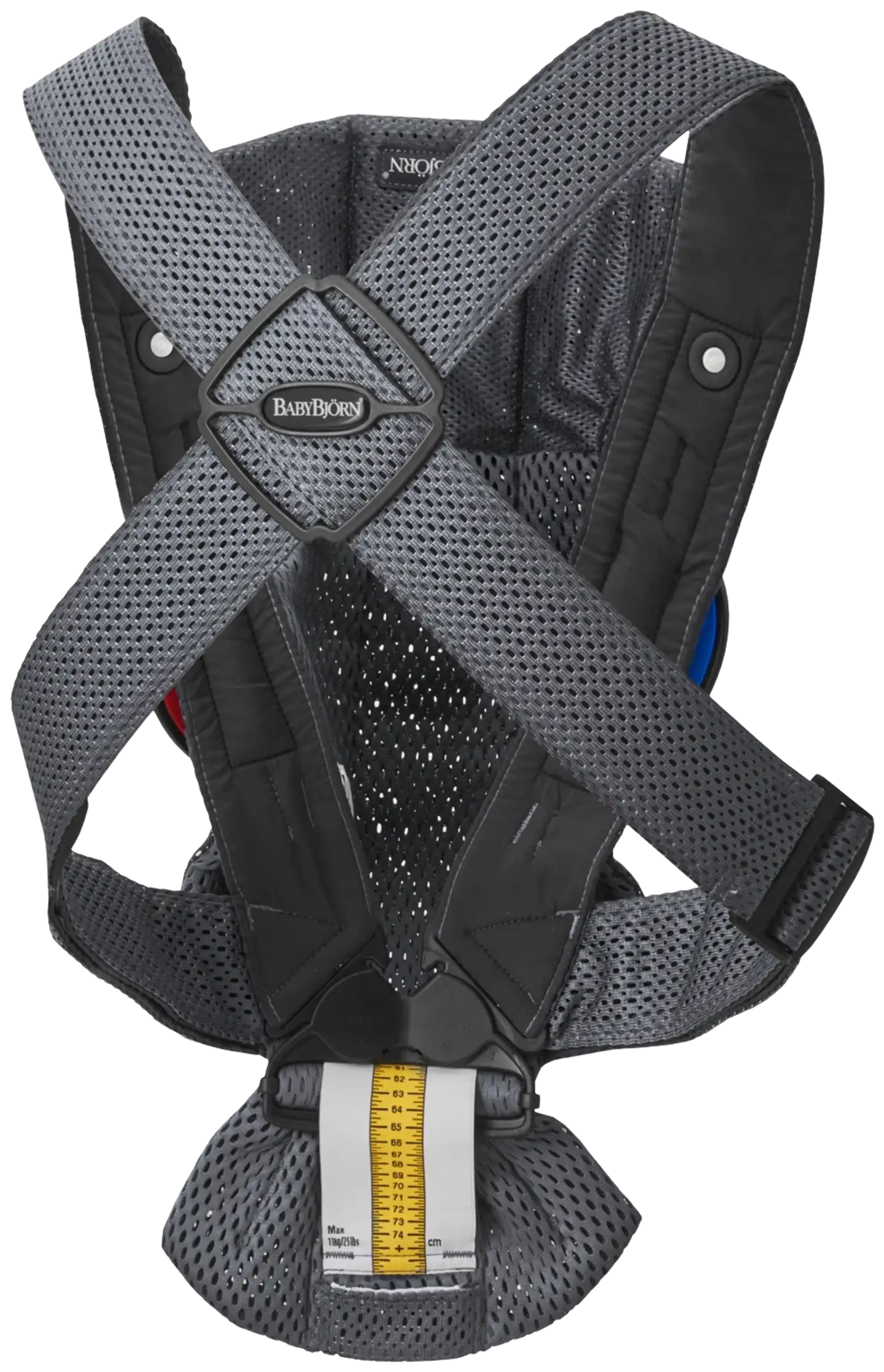 BabyBjörn vauvan kantoreppu mini - 3d mesh, antrasiitti - 3