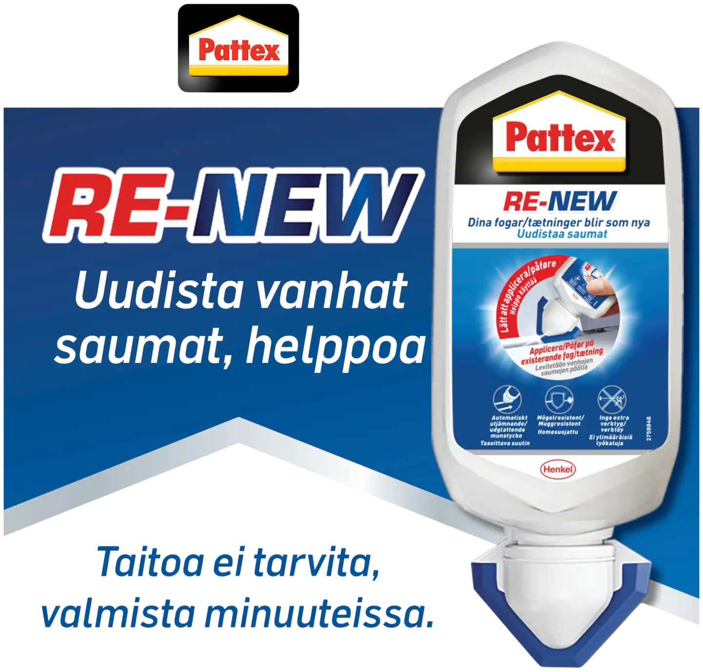 Pattex RE-NEW silikonisaumaehostaja 80ml - 2