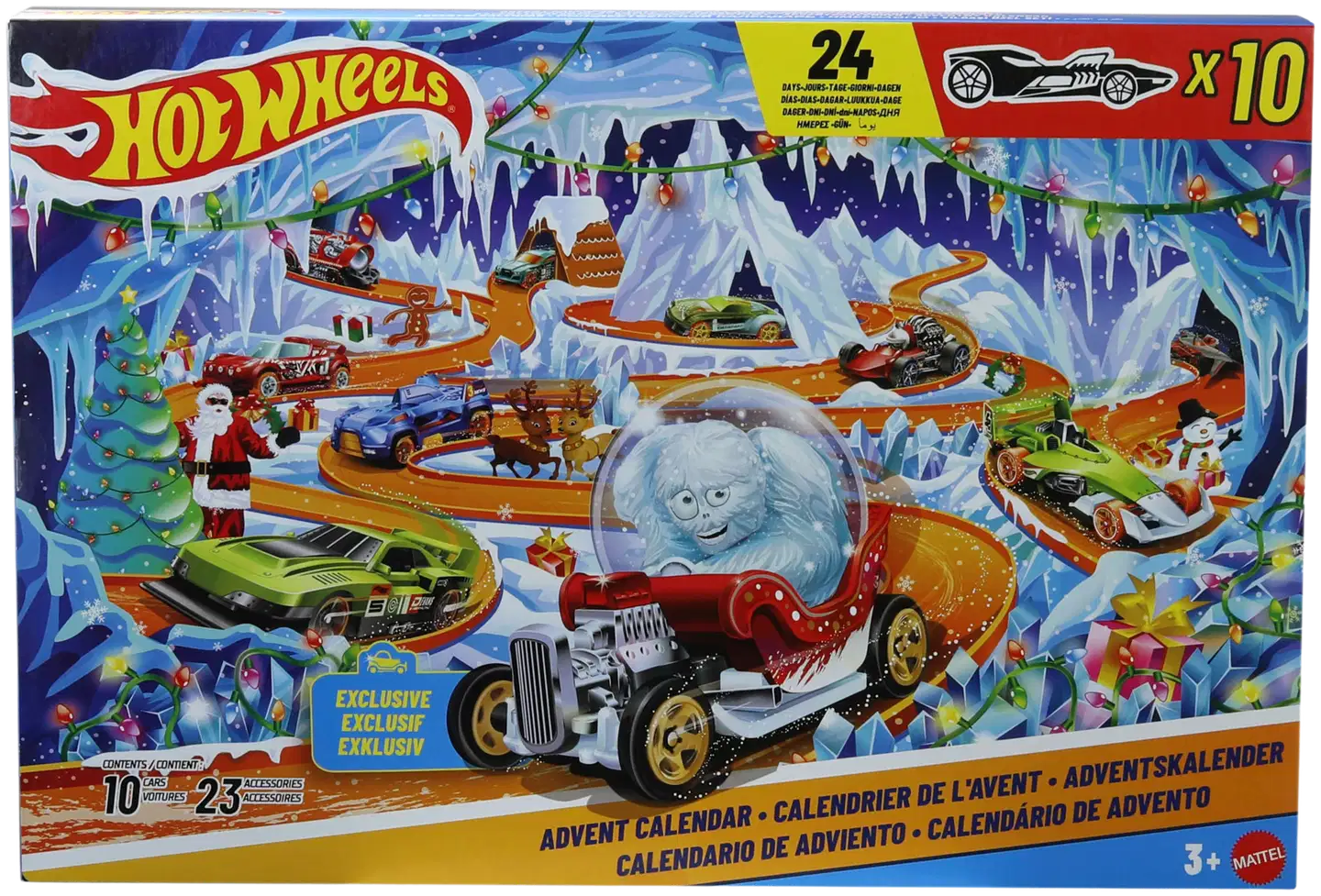Hot Wheels -pikkuautojoulukalenteri - 2