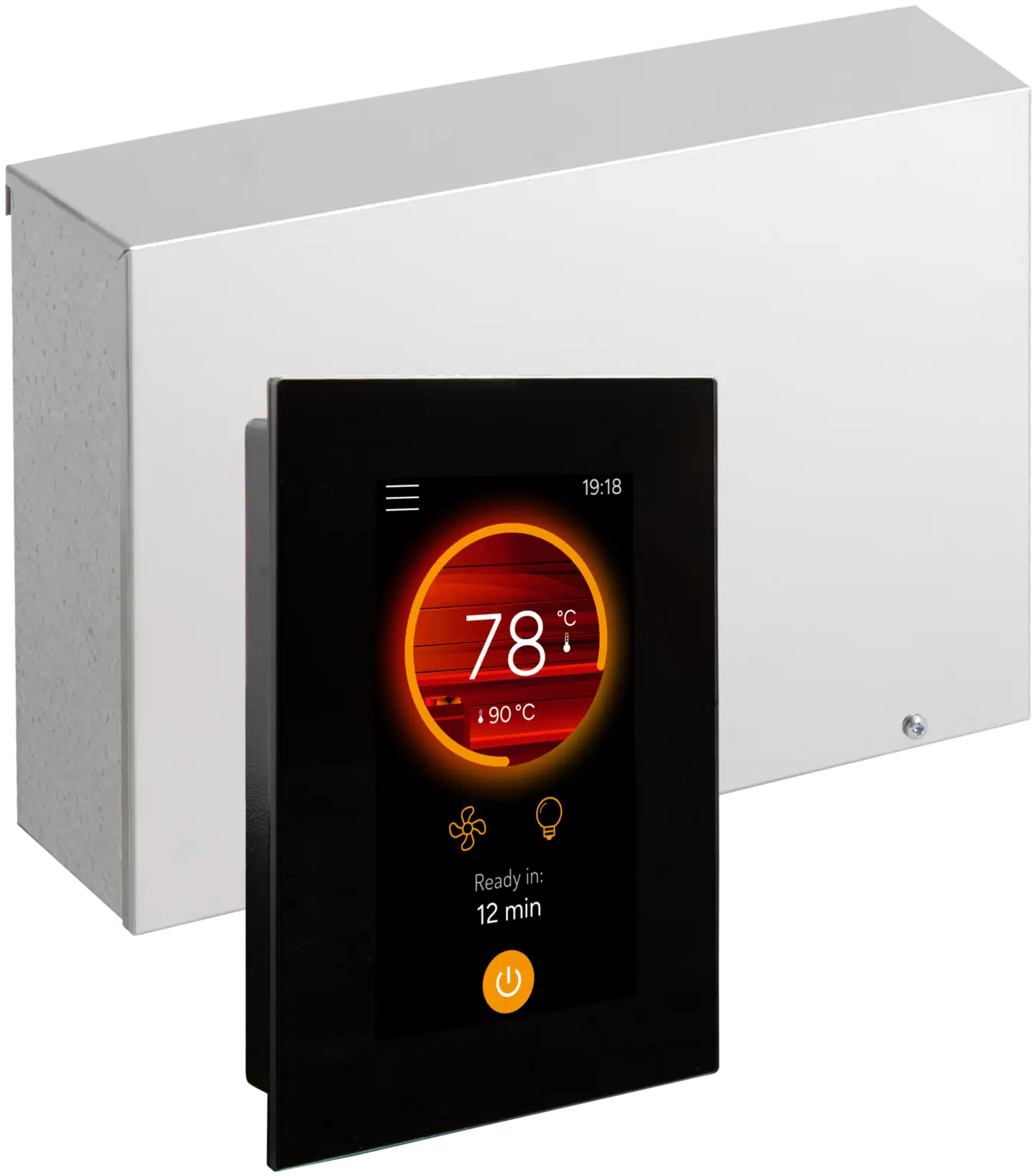 Ohjauskeskus Harvia Fenix FX170 WiFi Core ovianturilla 17 kW - 1