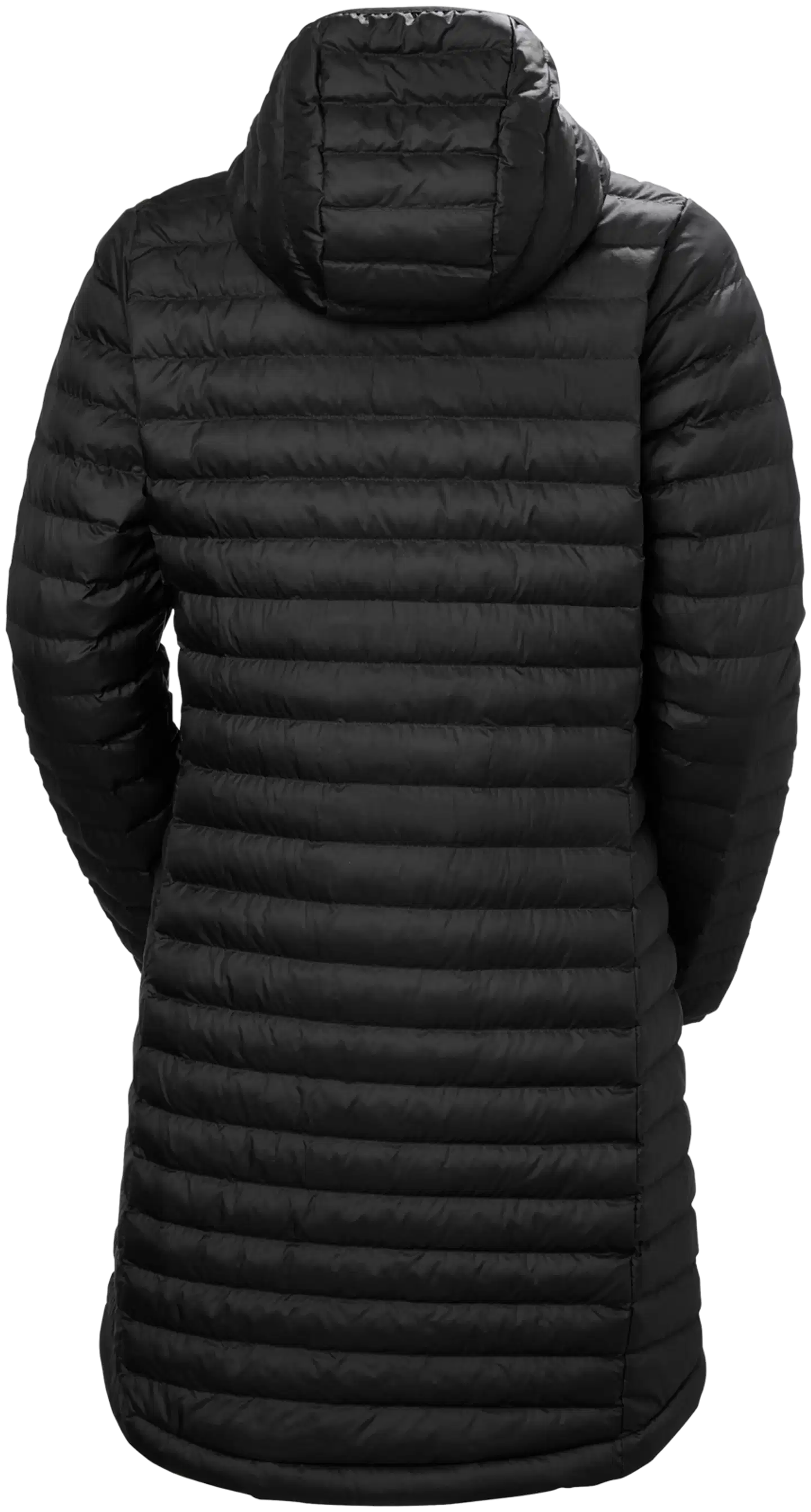 Helly Hansen naisten pitkä kevytvanutakki Sirdal Long Hooded Insulator 63503 - Black - 2