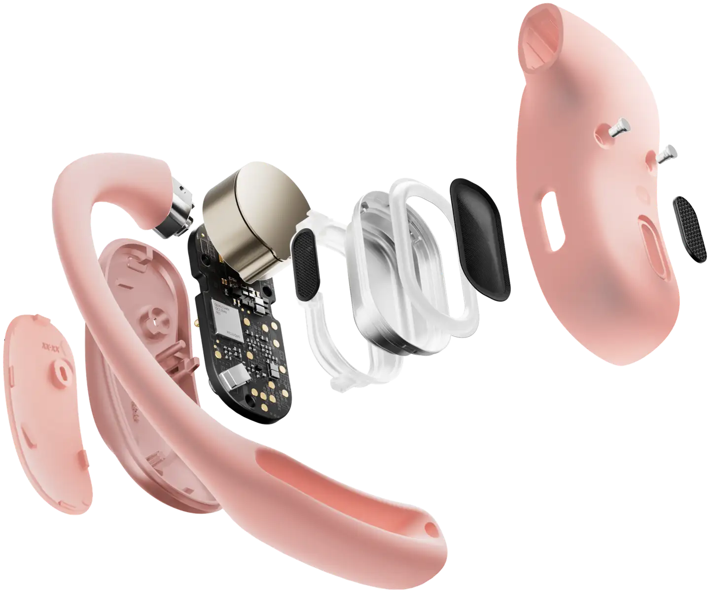 Shokz langattomat avoimet kuulokkeet OpenFit Air pinkki - 5