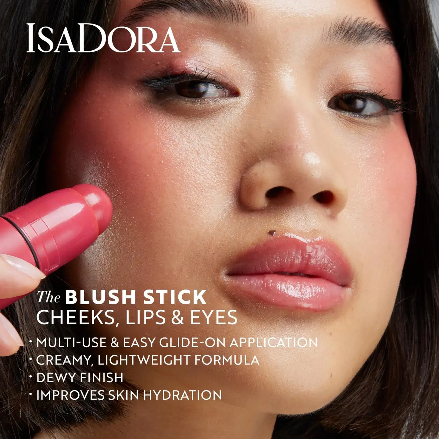 Isadora The Blush Stick poskipunapuikko 44 Coral Rose 5,5 g - 44 Coral Rose - 6