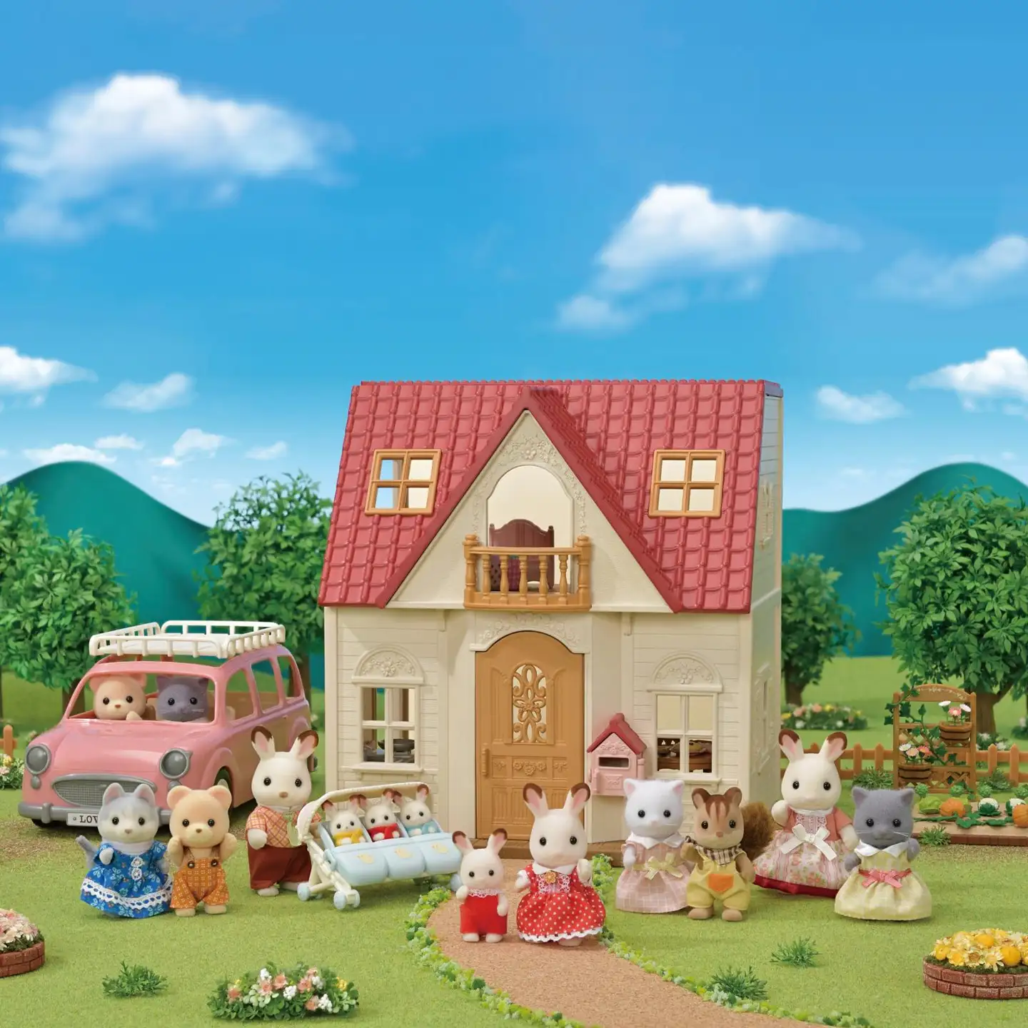 Sylvanian Families Aloitustalopakkaus - 3