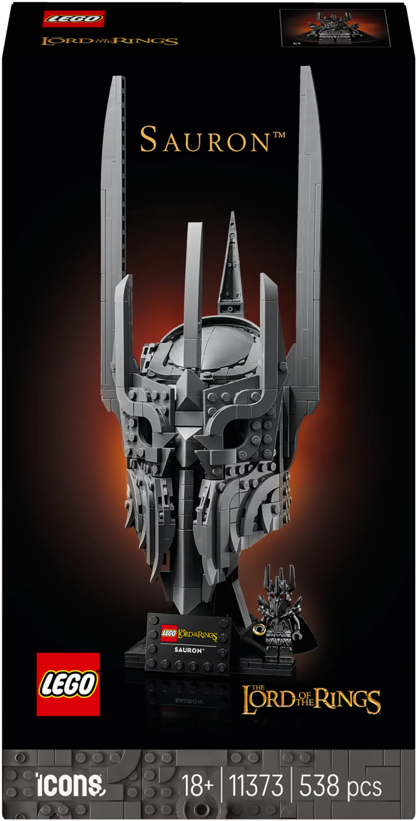 LEGO® Icons 11373 Taru sormusten herrasta: Sauronin kypärä - 3