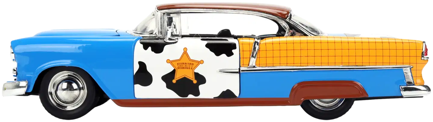 Jada Disney Toy Story Woody 1955 Chevrolet Bel Air, 19 cm, 1:24, die-cast - 8