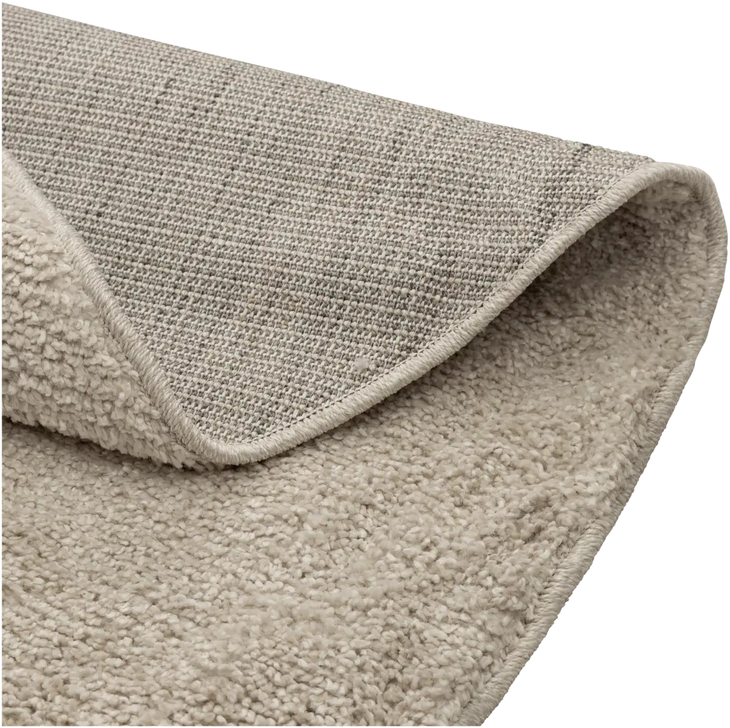 House nukkamatto Puffy pyöreä 130 cm kerma - 2