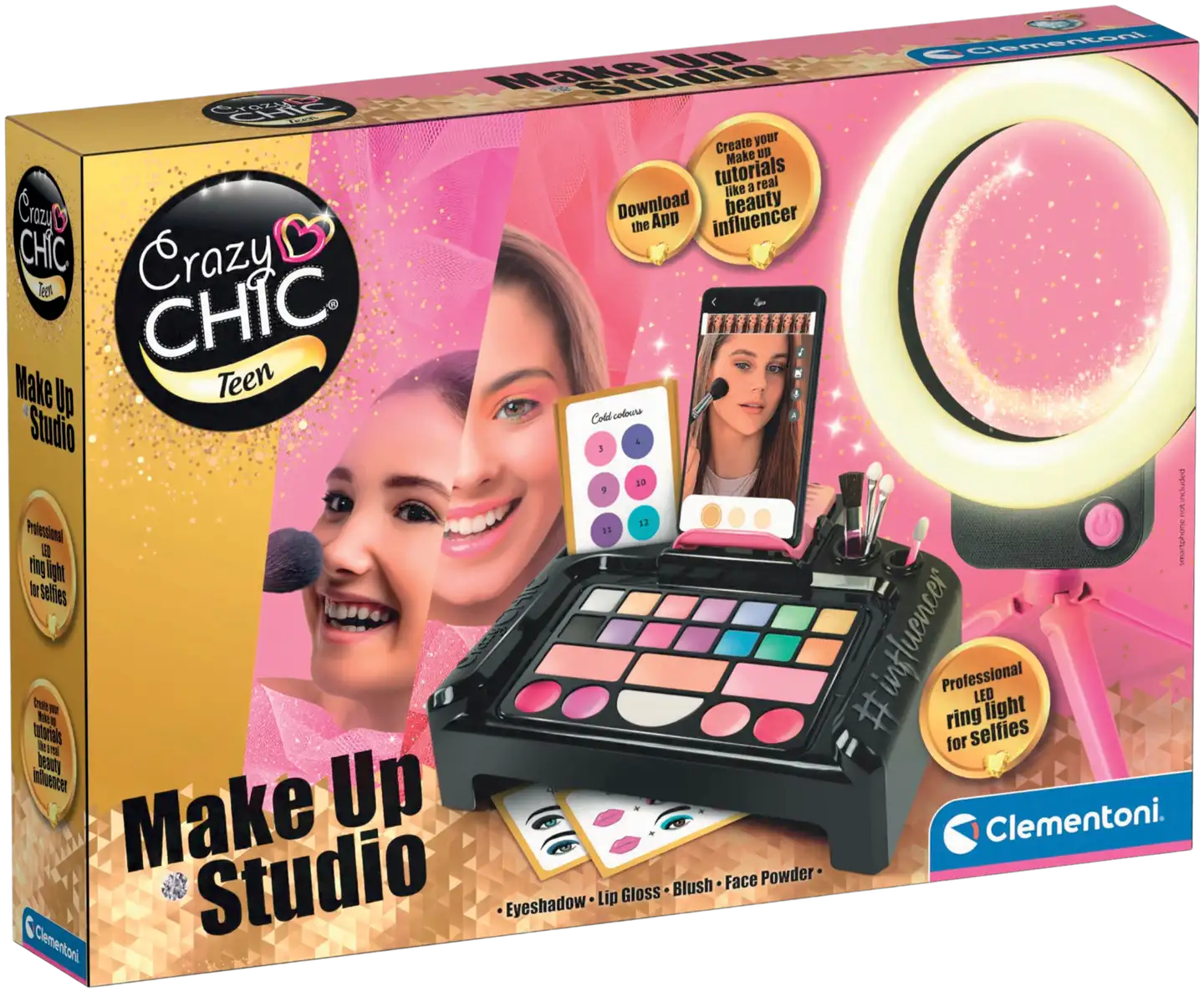 Crazy Chic Beauty Influencer -meikkistudio ja rengasvalo - 3