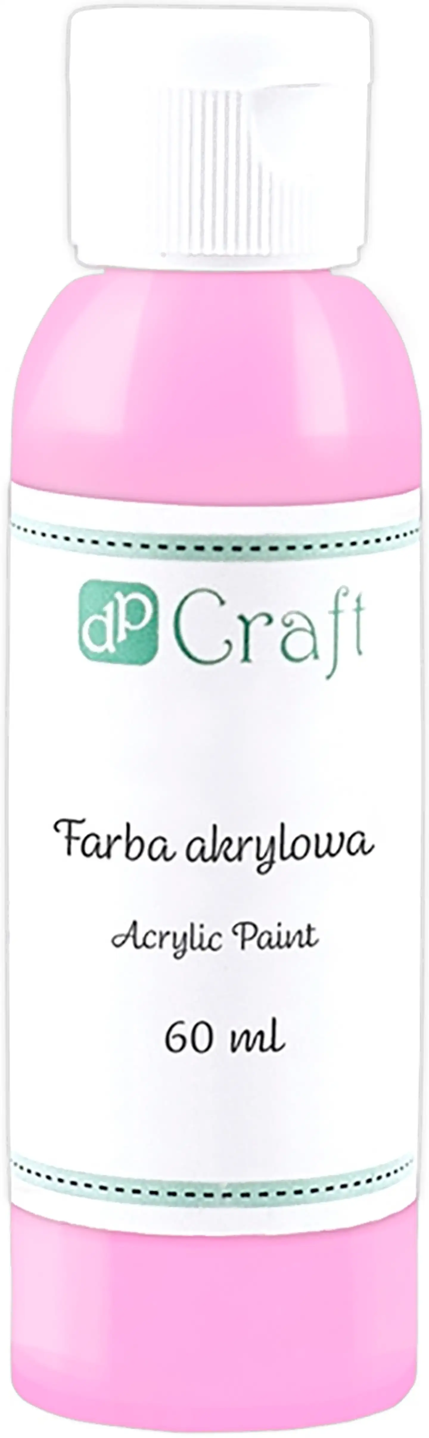 Dp craft akryyliväri 60ml vaaleanpunainen 019