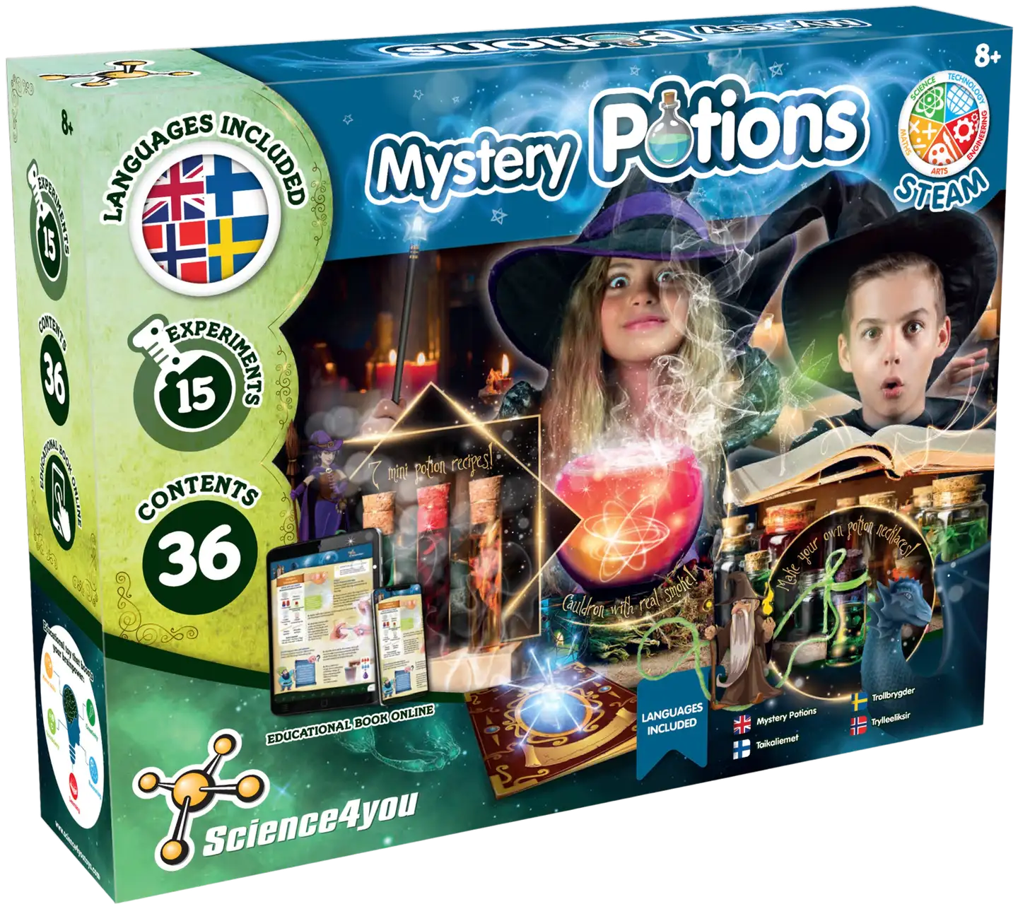 Science4You Mystery Potions -Tiedesetti - 2