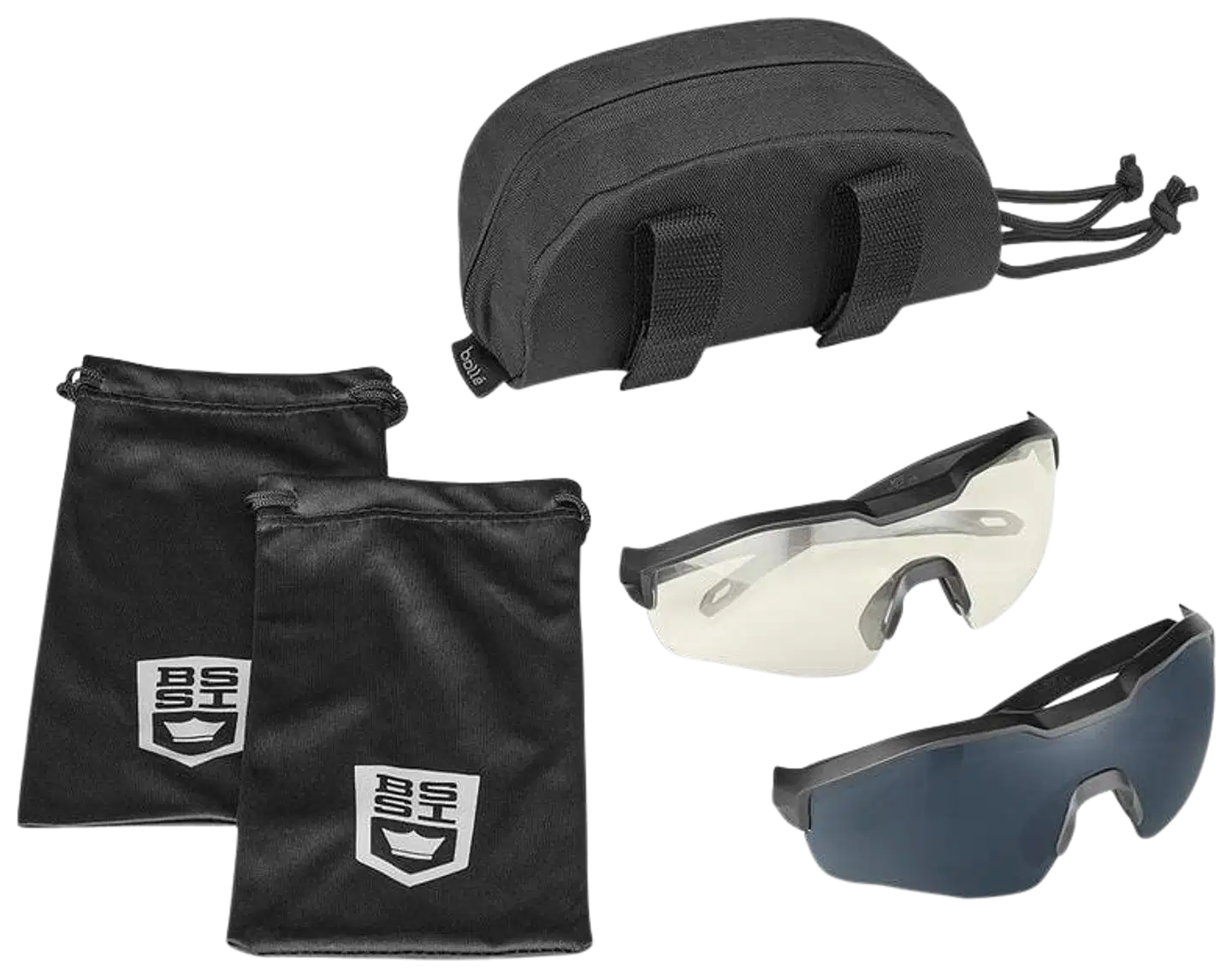 Bolle Safety suojalasipakkaus MY6 Kit, kirkas ja smoke MY6EST71W - 1