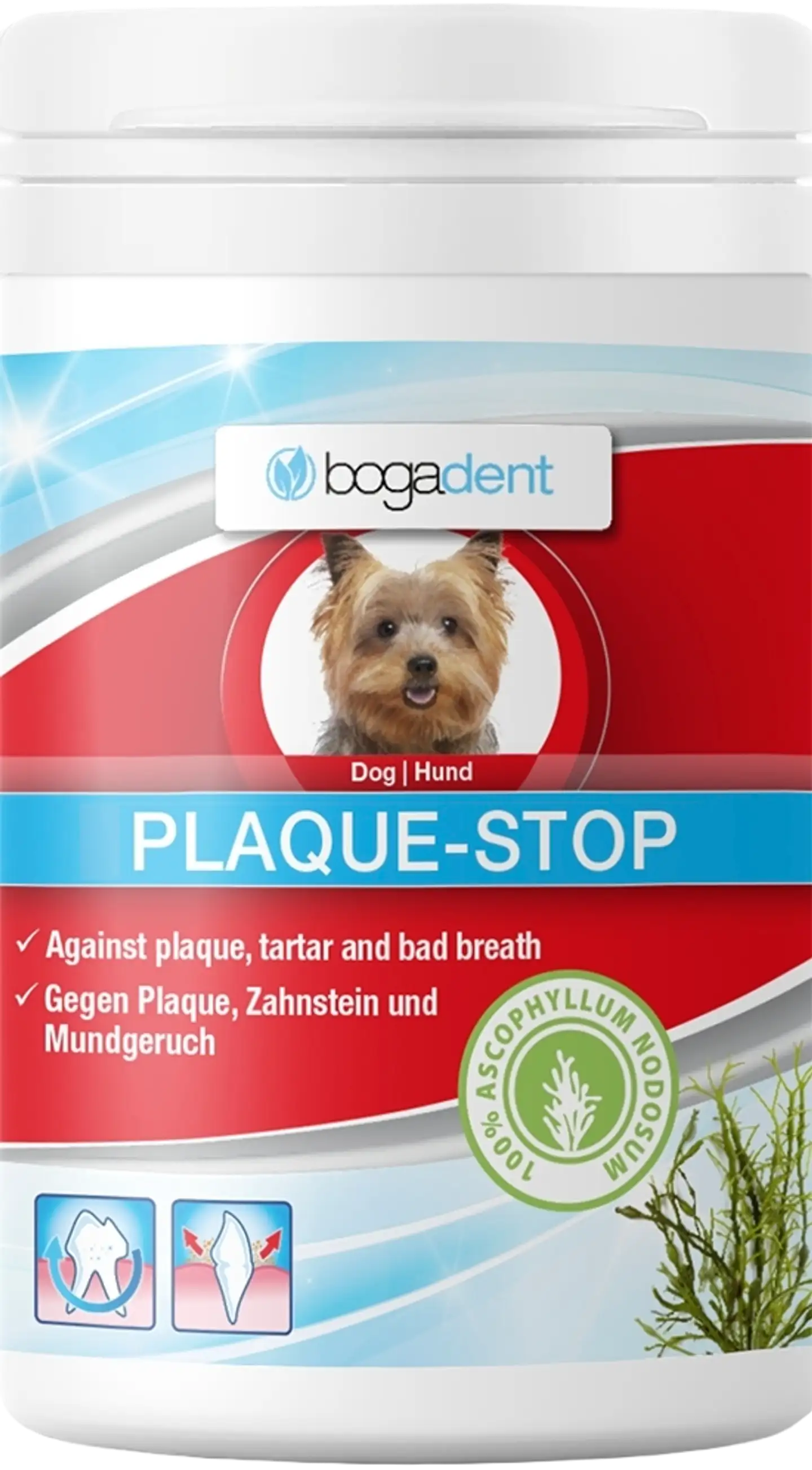 Bogadent koiran plaque-stop jauhe 70 g