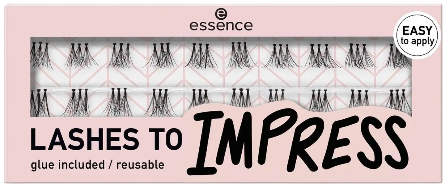 essence LASHES TO IMPRESS 07 bundled single lashes 20 st