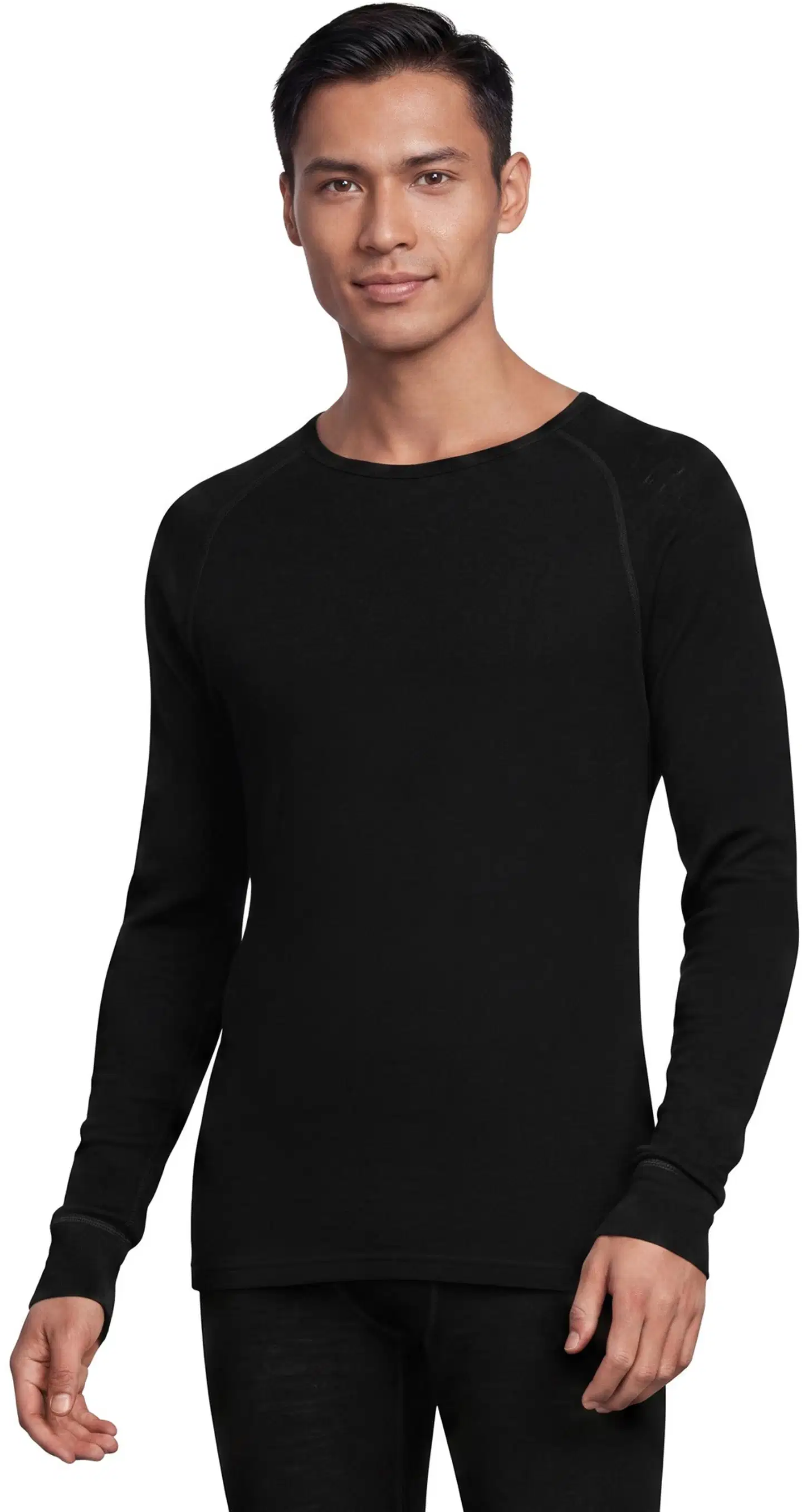 House miesten merinovilla-aluspaita - Black - 1