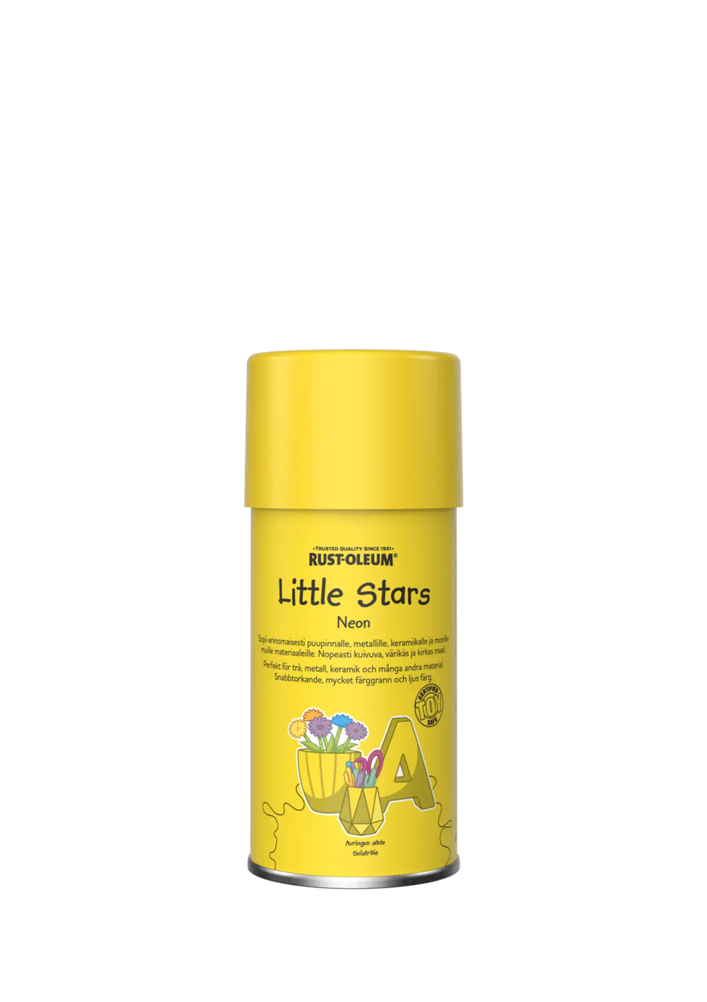 Rust-Oleum Little Stars Neon Pop neonmaali 150ml Spray Auringon säde