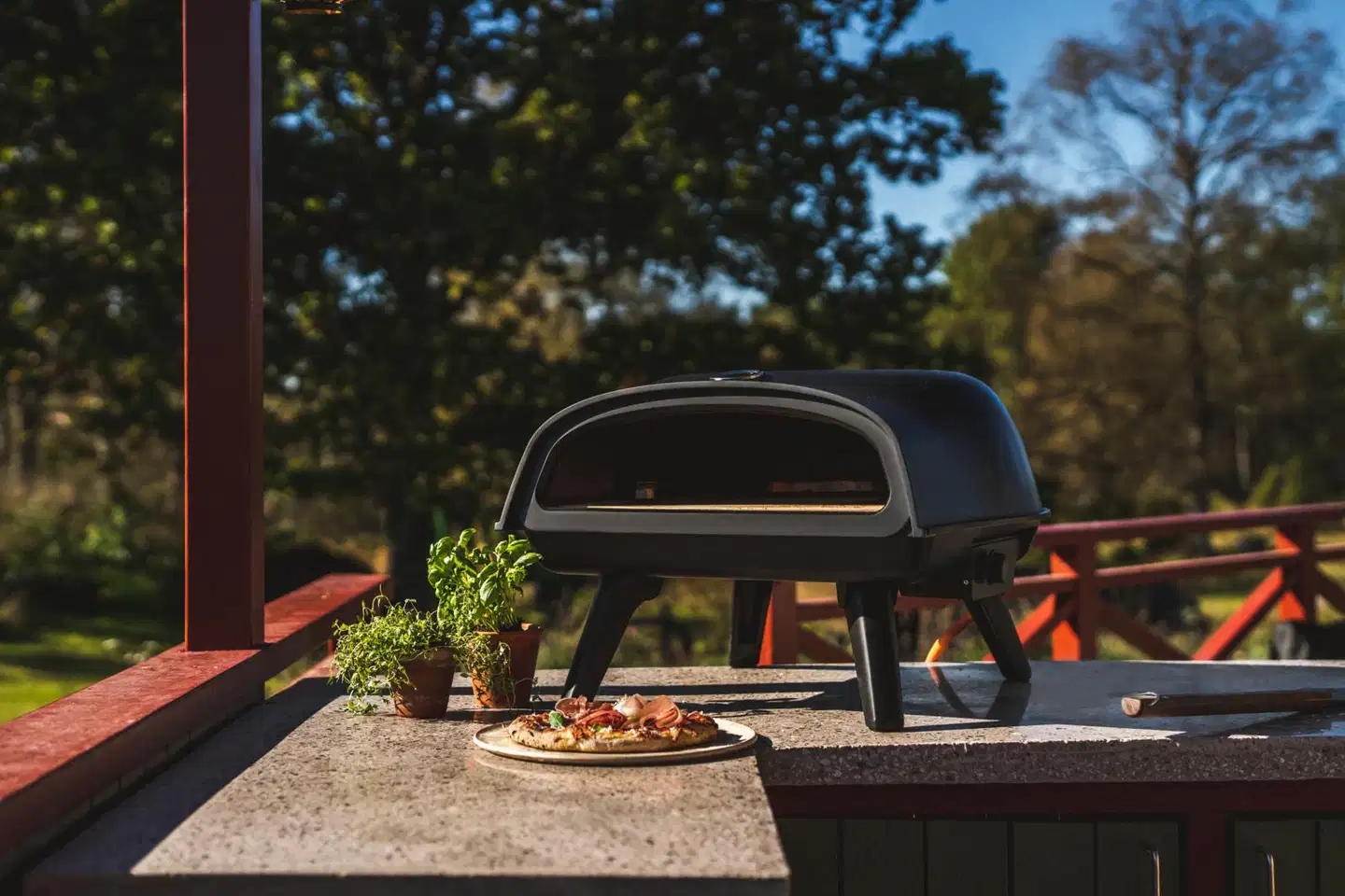 Muurikka kaasupizzauuni 16" - 17