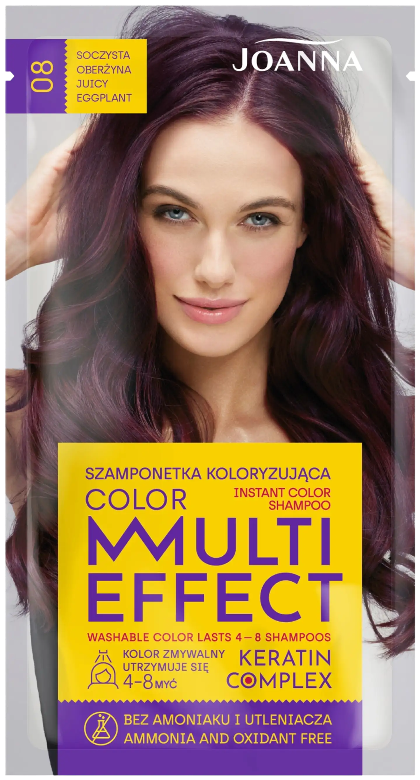 Multi effect shampoo Juicy Eggplant 08