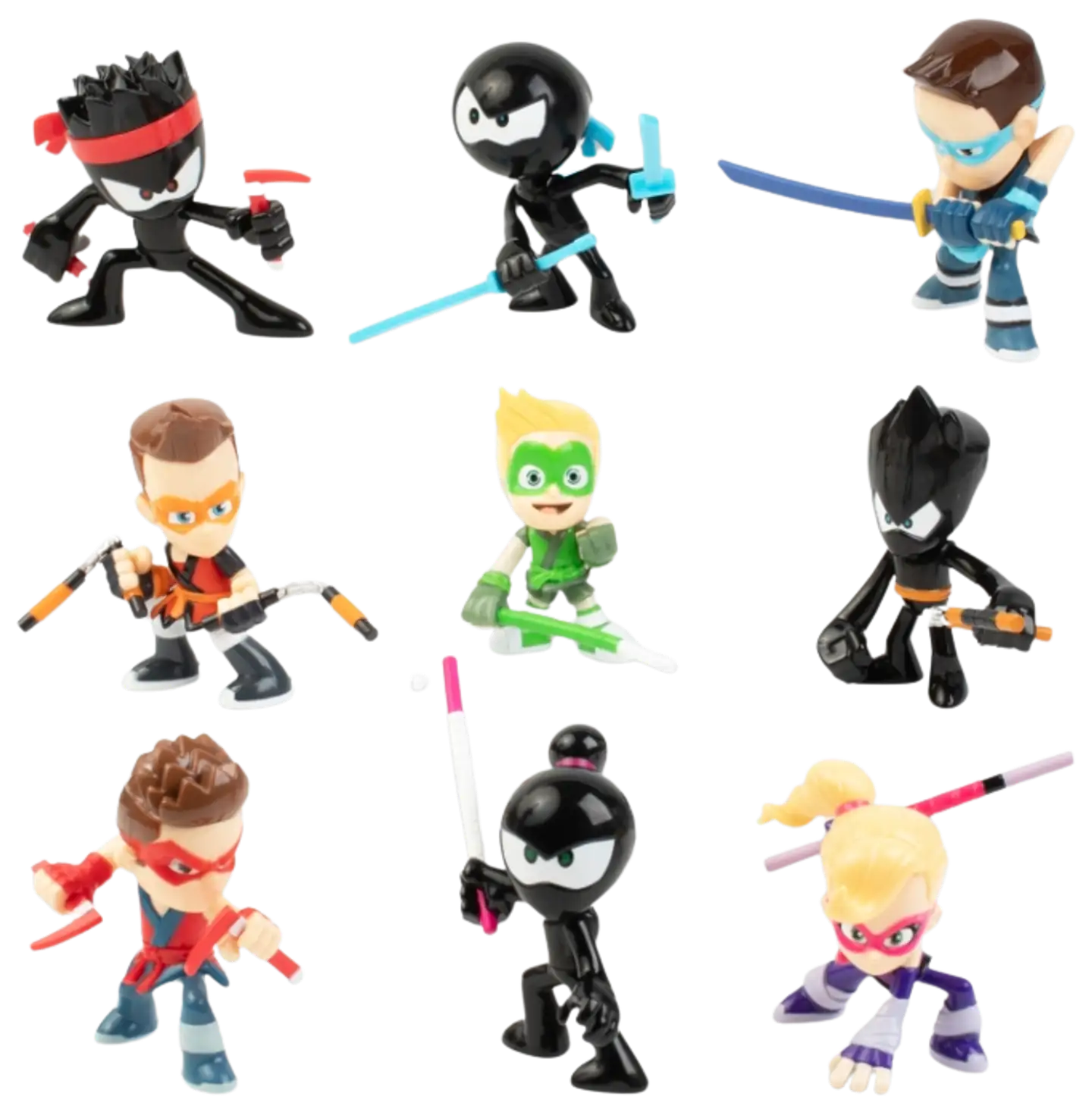 Ninja Kidz Ninja Action Mysteeri Figuuri - 2