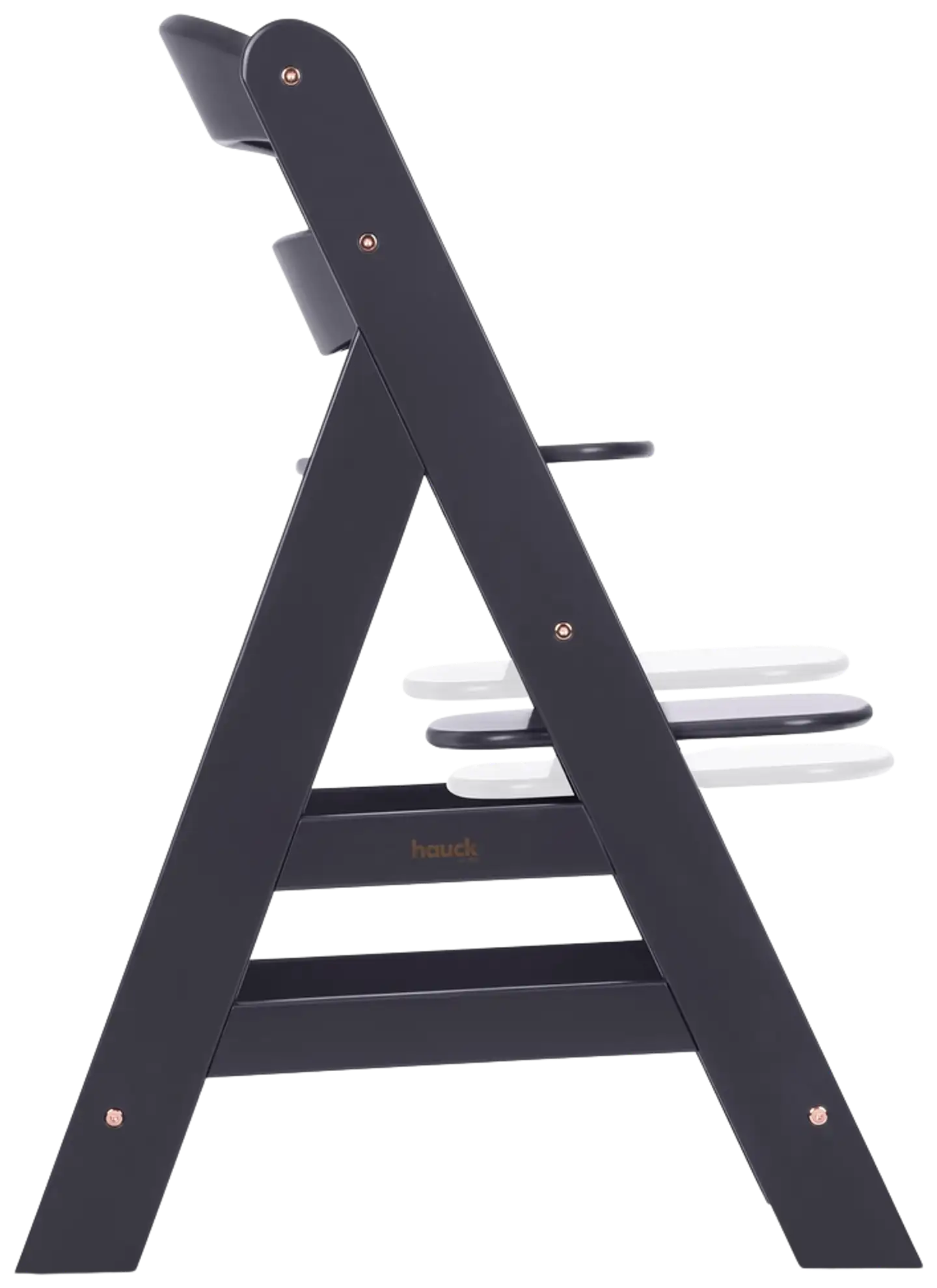 Hauck syöttötuolisetti Alpha Newborn tummanharmaa - 5