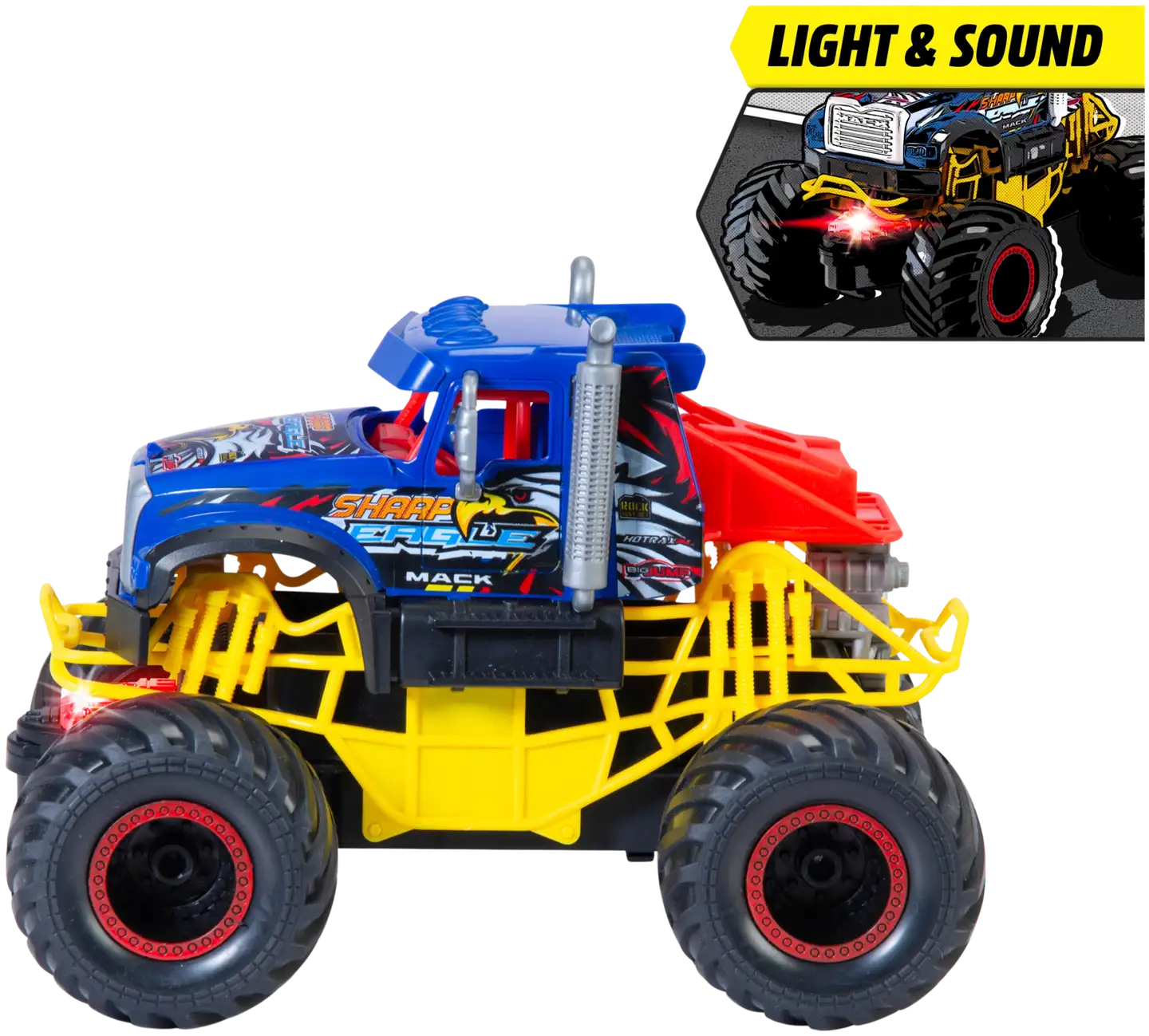 Dickie Toys Sharp Eagle valo- ja äänitoiminnoin - 4