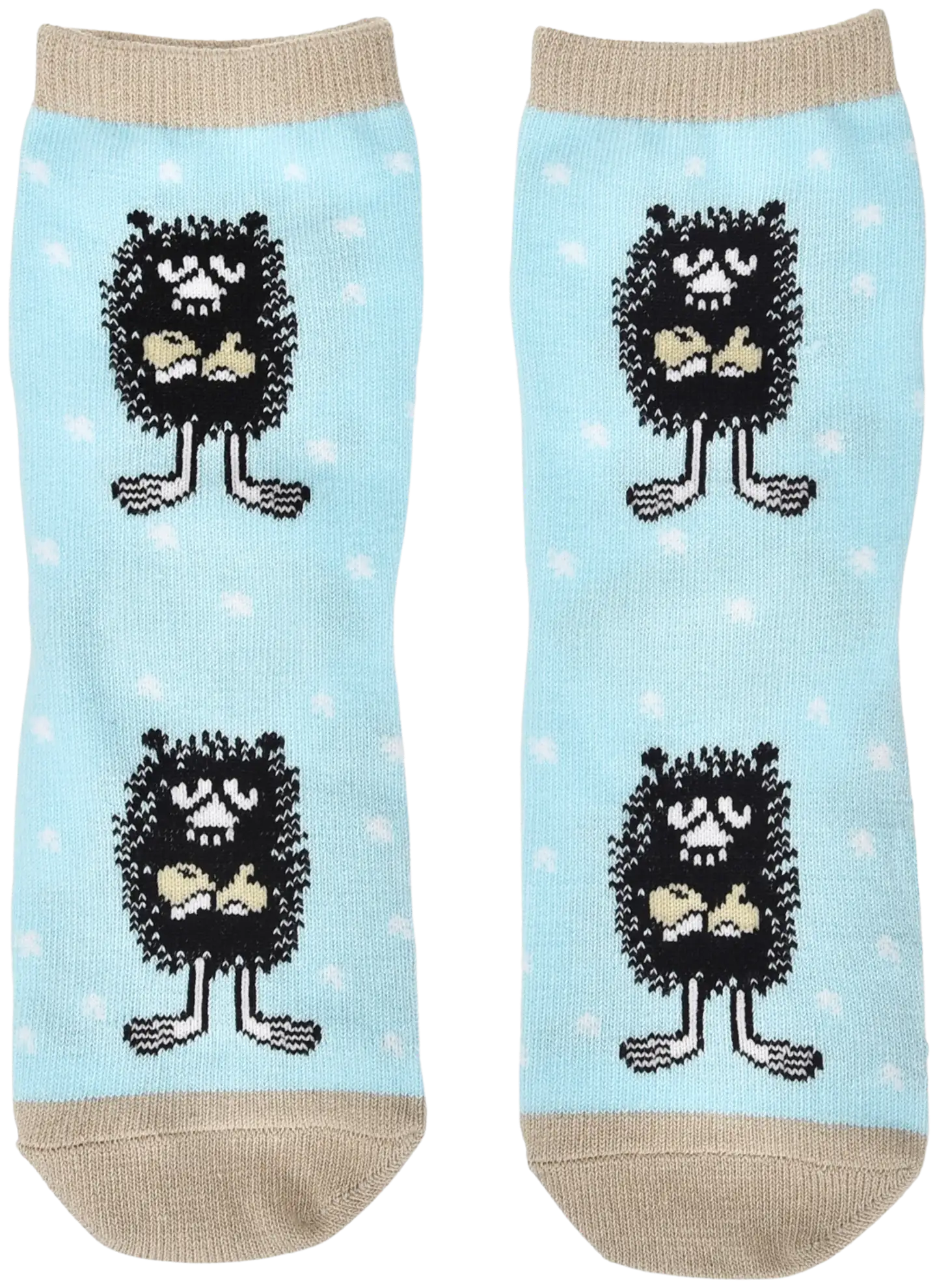 Moomin By Nordicbuddies lasten sukat Haisuli - Lämmin ruskea/Minttu