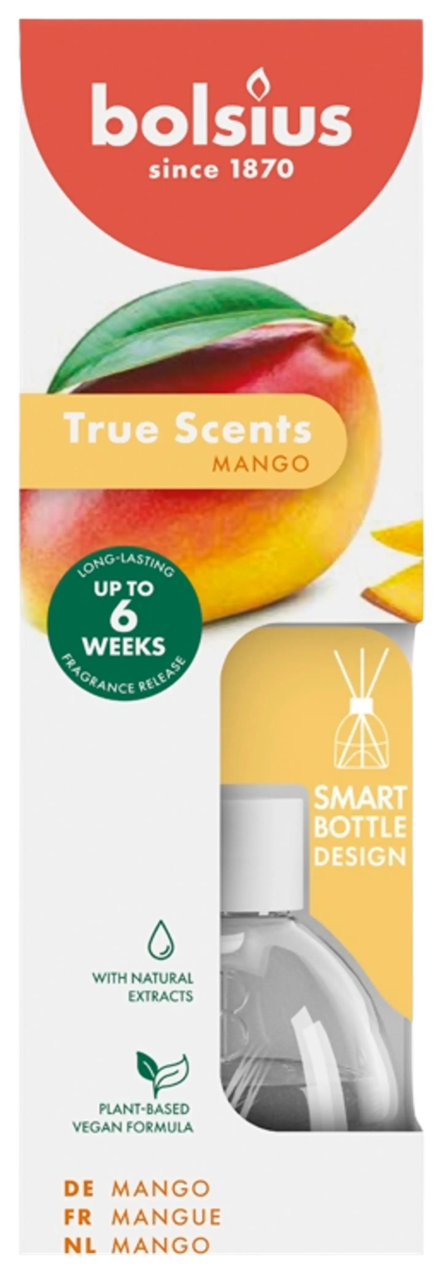 Bolsius True Scents – huonetuoksu – Mango – 60 ml - 3