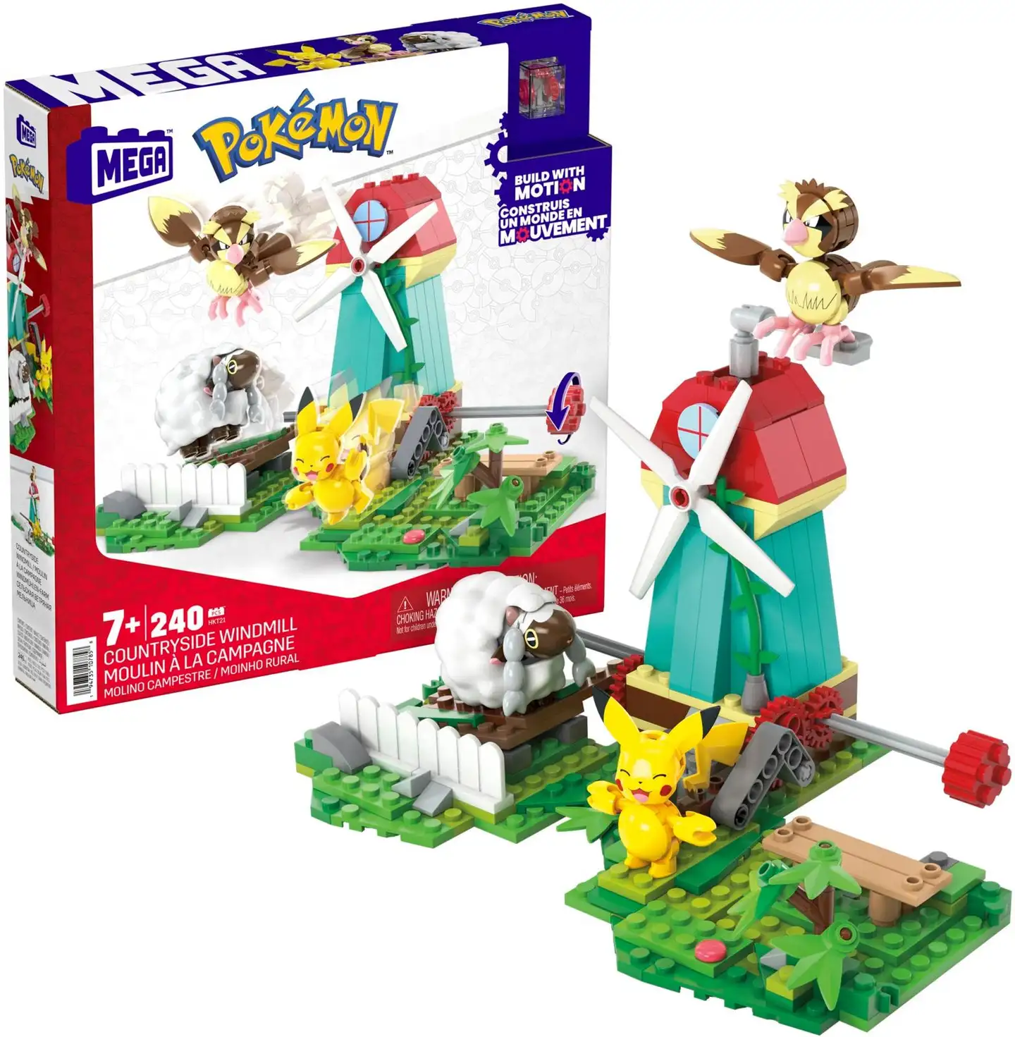 MEGA Pokémon Countryside Windmill -rakennussetti - 1