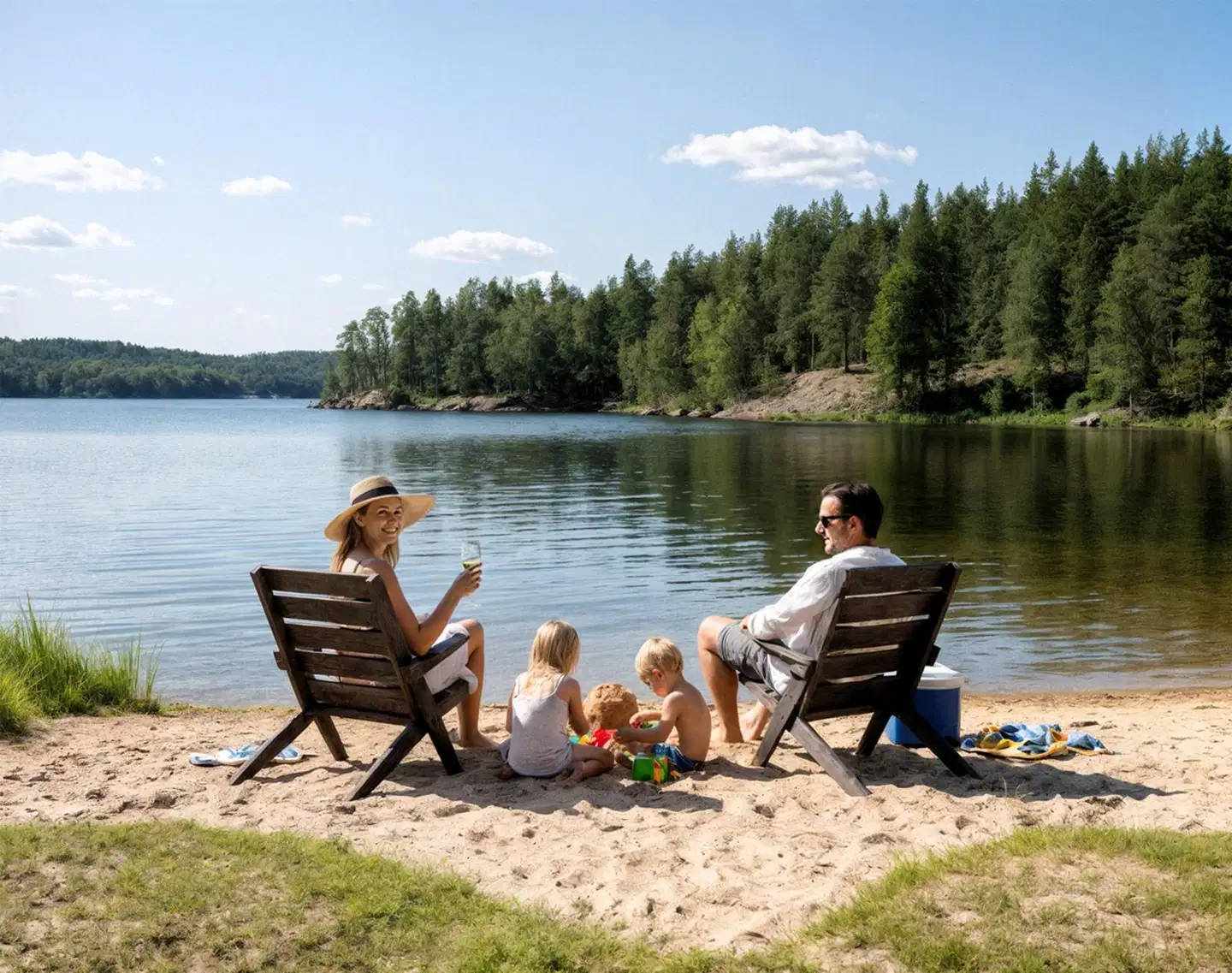 Aurinkotuoli, kokoon taittuva, tumman harmaa, 67x89x80cm - 4