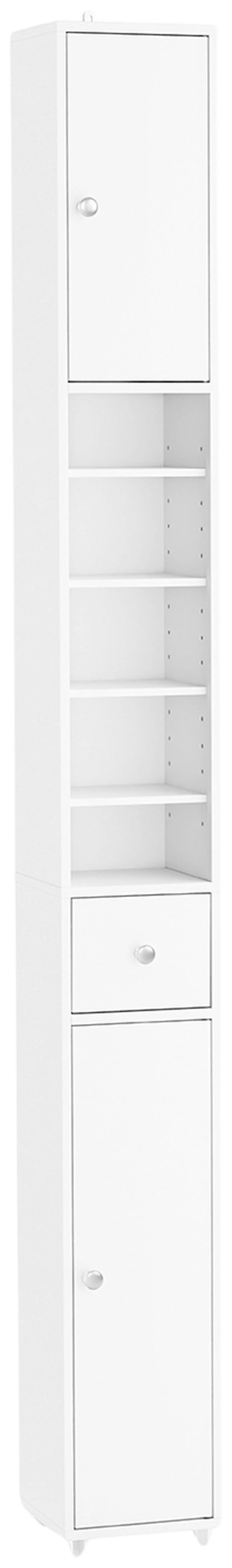 SoBuy kylpyhuonekaappi valkoinen BZR34-II-W - 1