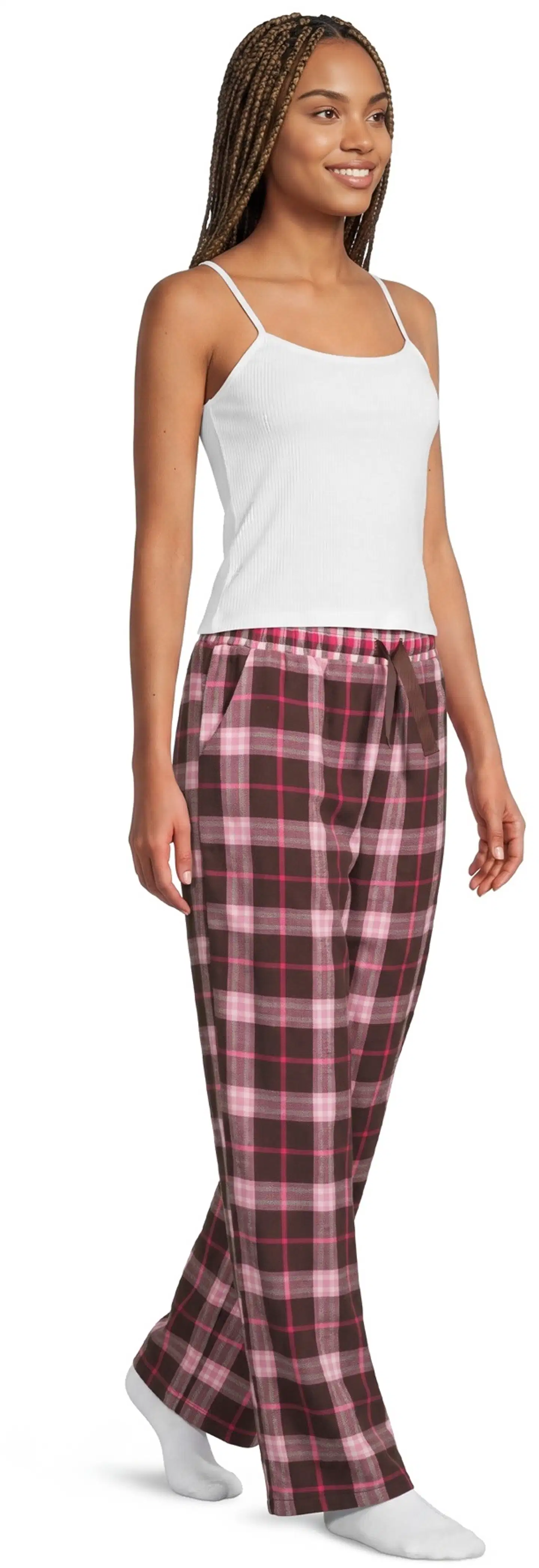 WKLY. naisten flanellihousut 212W382650 - Fig check - 4