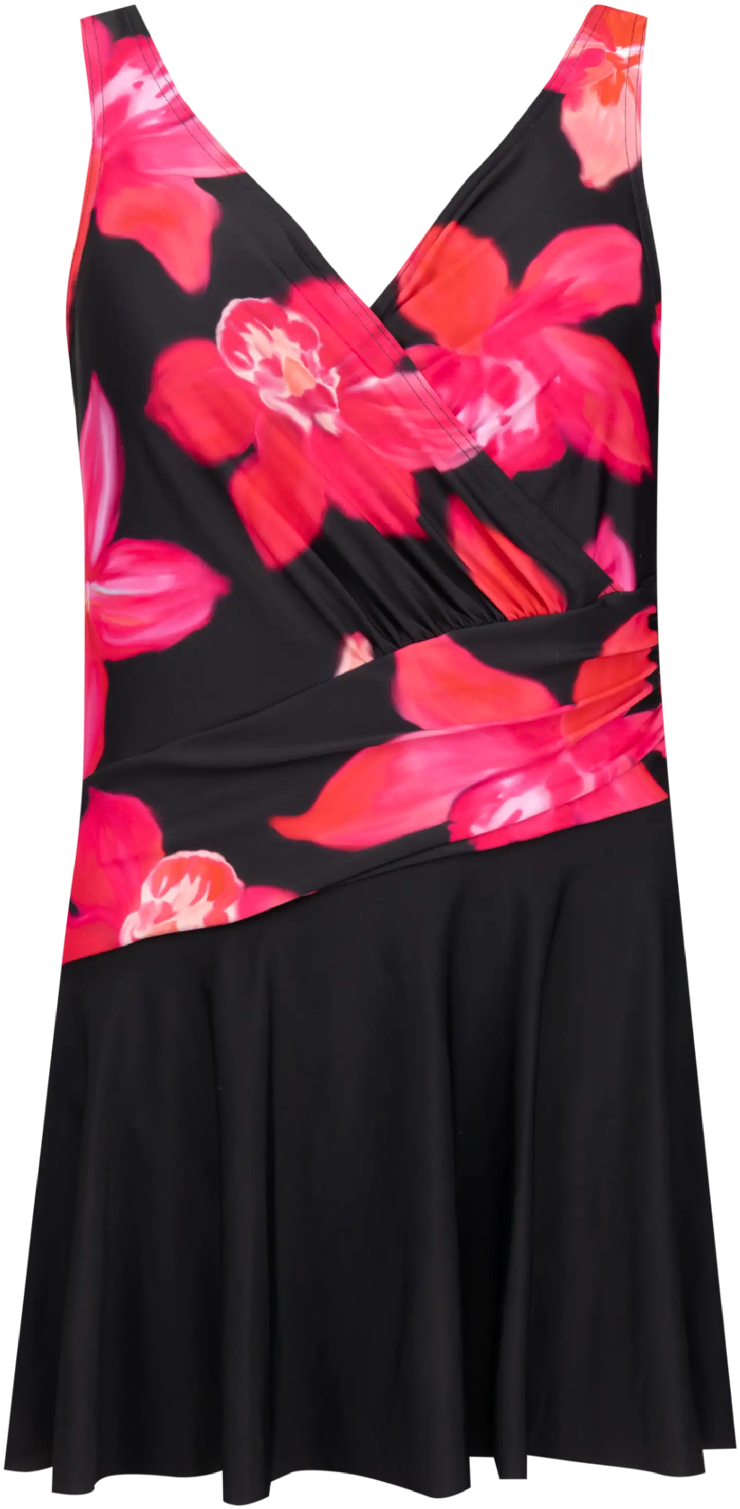 Actuelle naisten hameuimapuku kukka 215A012604 - Allover Print - 1